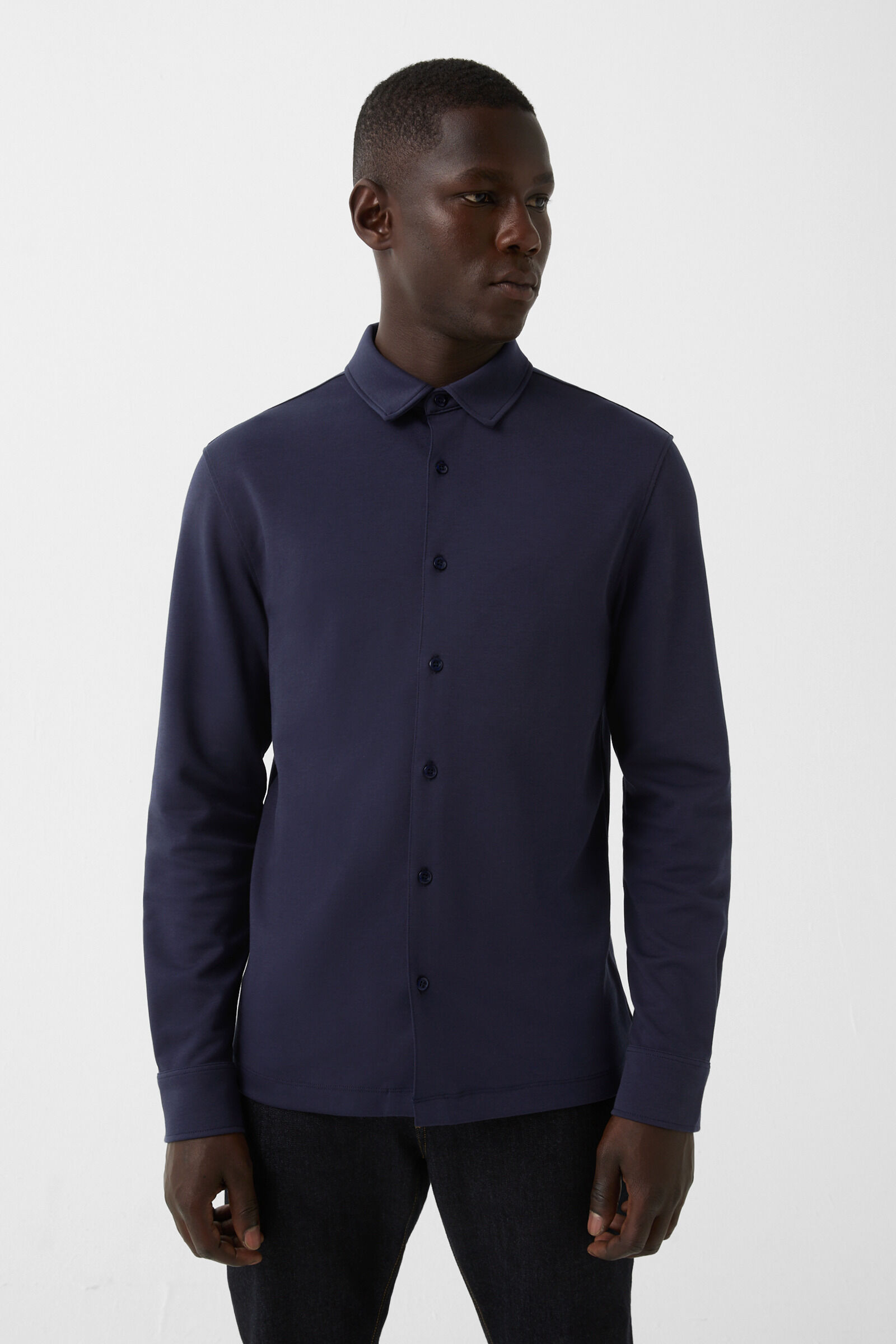 Jersey shirt Franz Navy blue