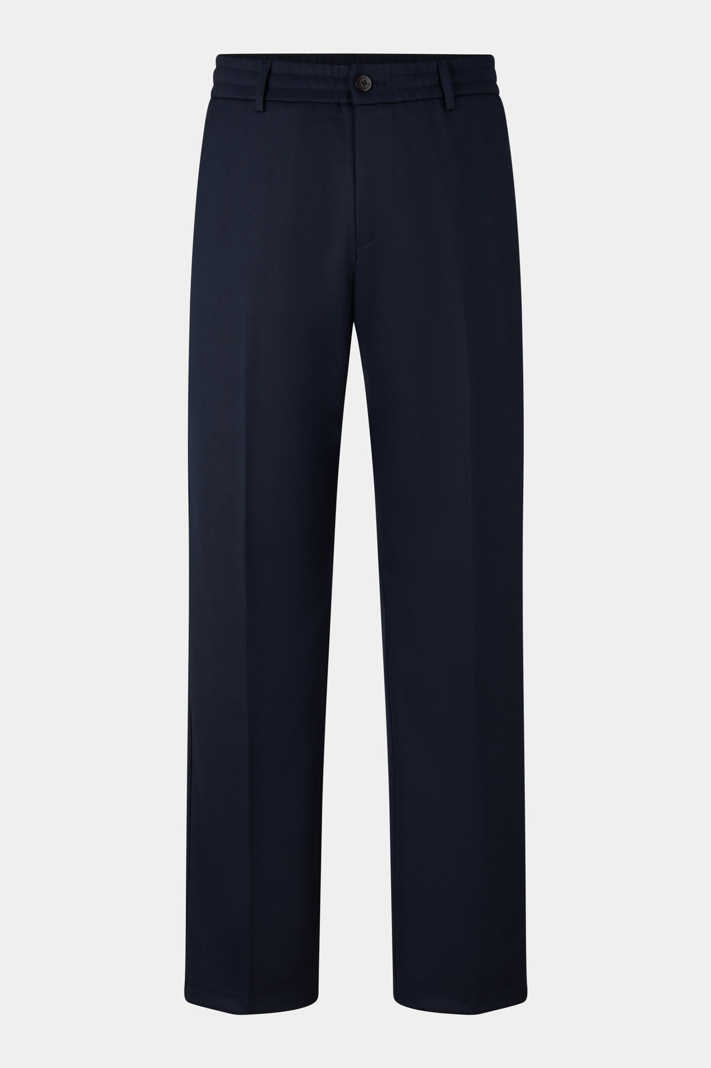Bundfaltenhose Marcus Navy-Blau