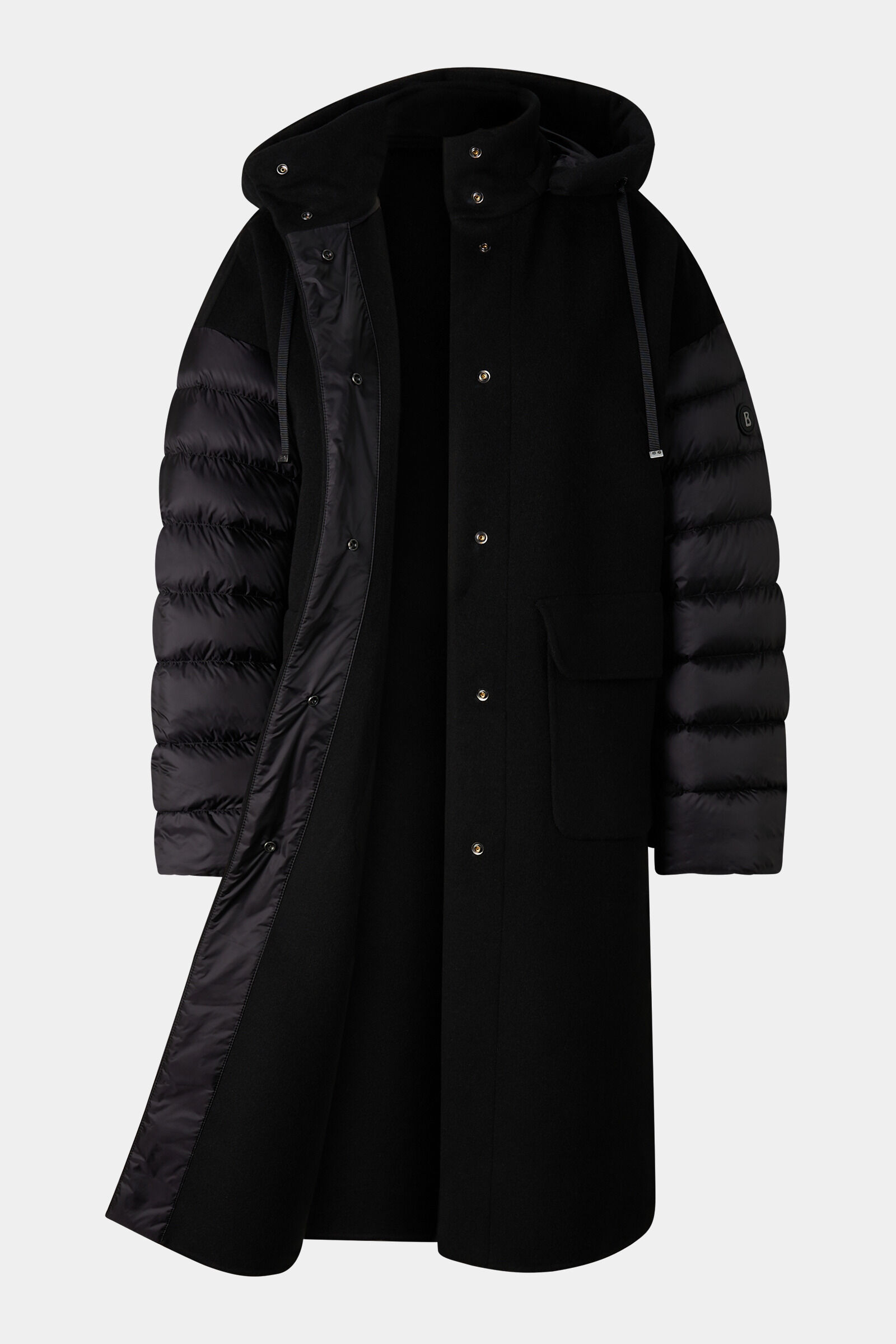 Trisha Reversible Down Coat Black