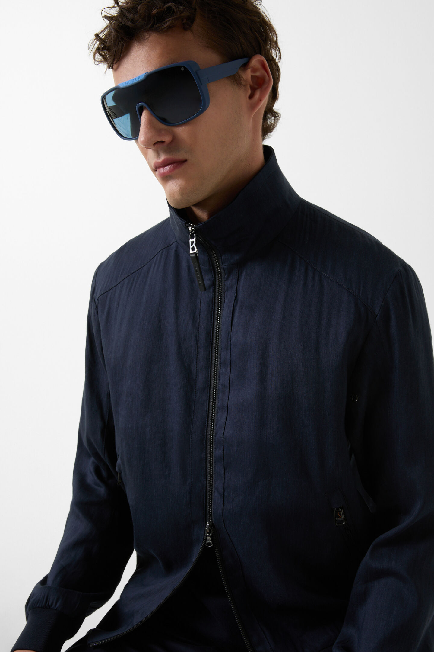 Jonas blouson jacket Navy blue