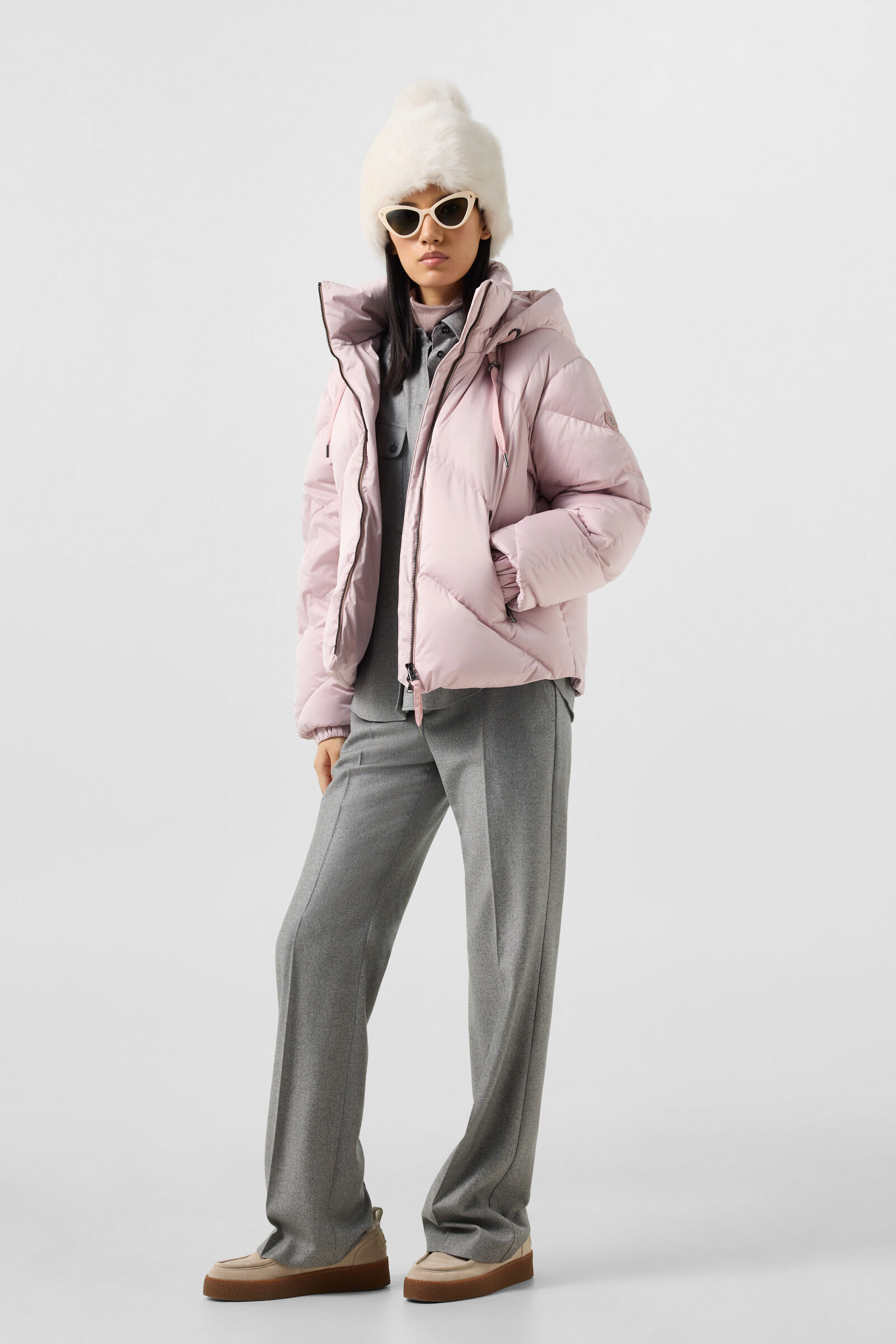 Georgia Down Jacket Ros&eacute;