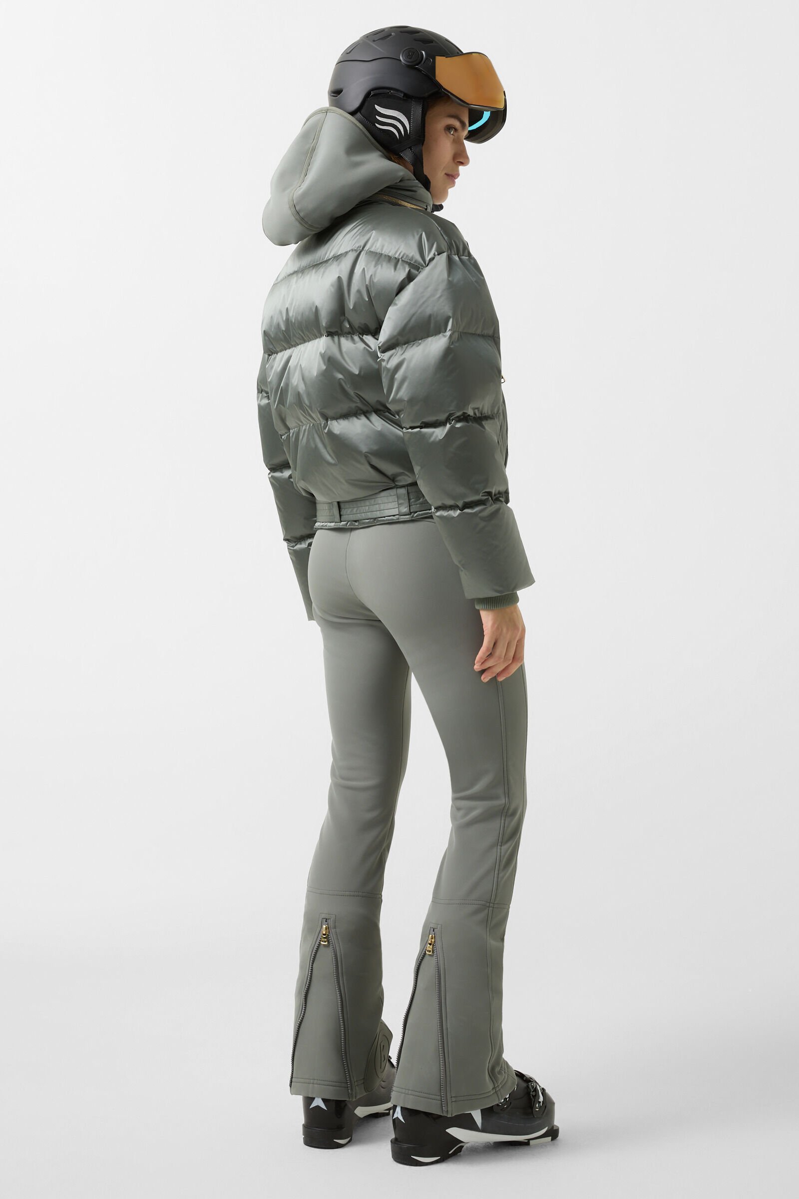 Aya 2-in1 ski overall Eucalyptus