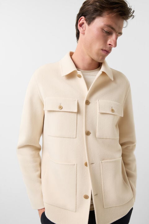 Doubleface-Overshirt Larry Creme Doubleface-Overshirt Larry Creme