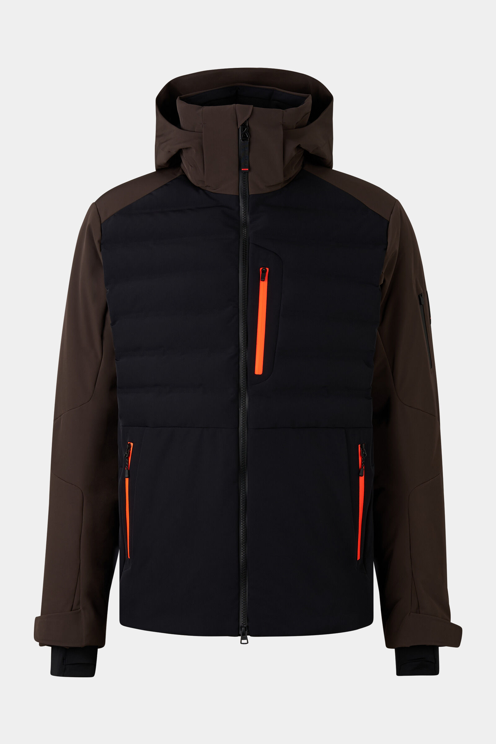Ivo ski jacket Black/Chocolate