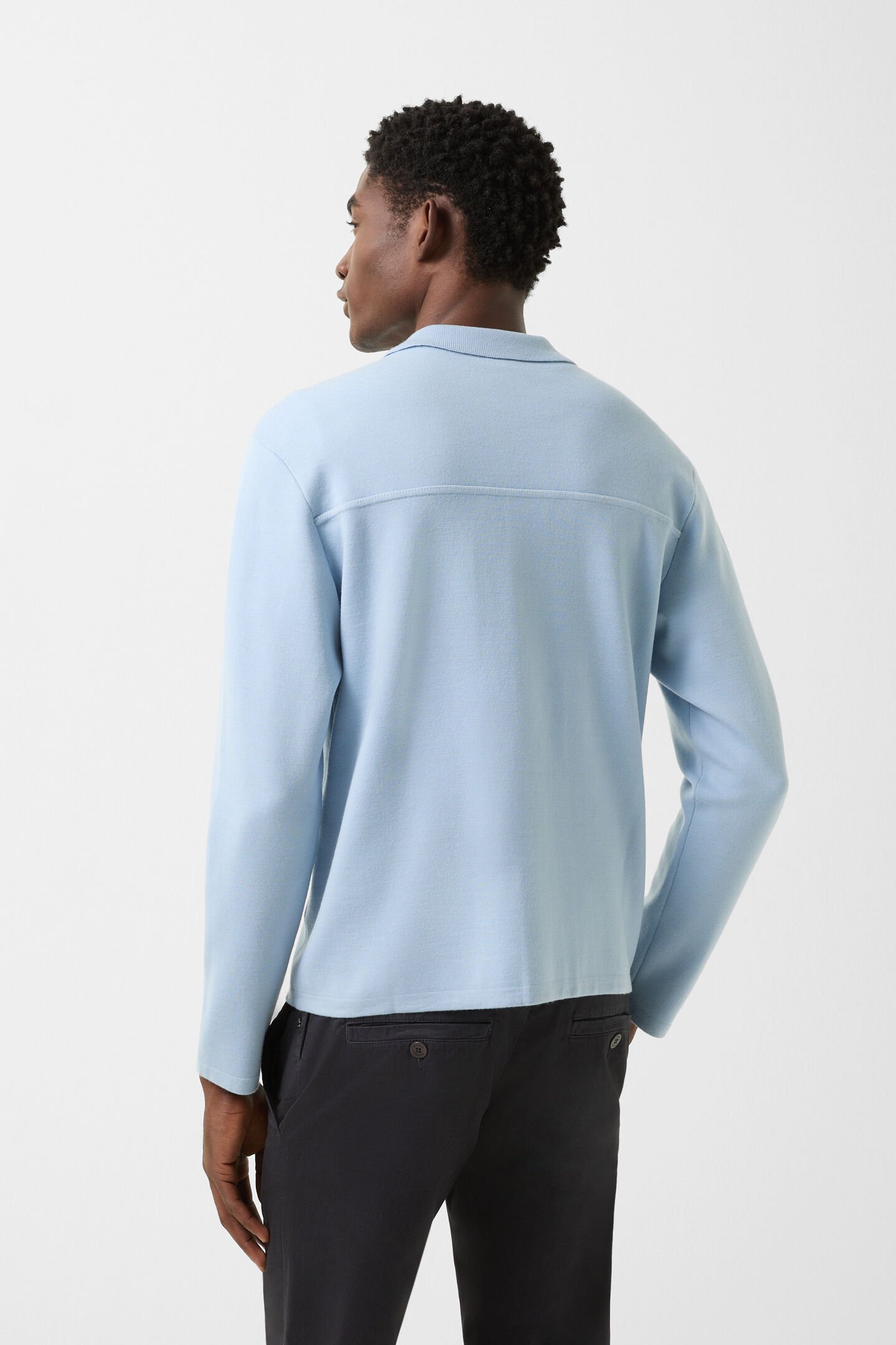 Strickjacke Olaf Hellblau