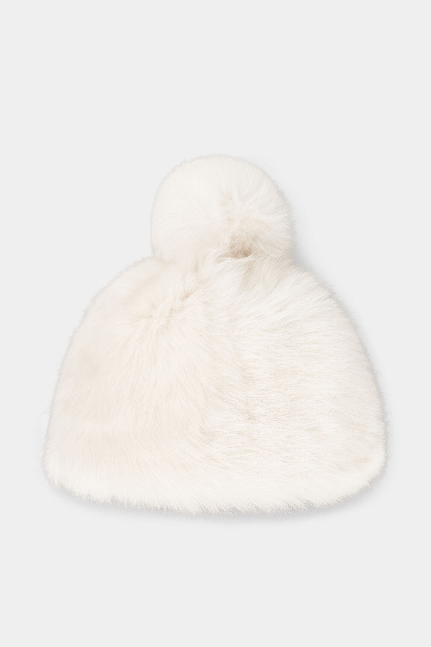 Lammfell-M&uuml;tze Aria Off-White