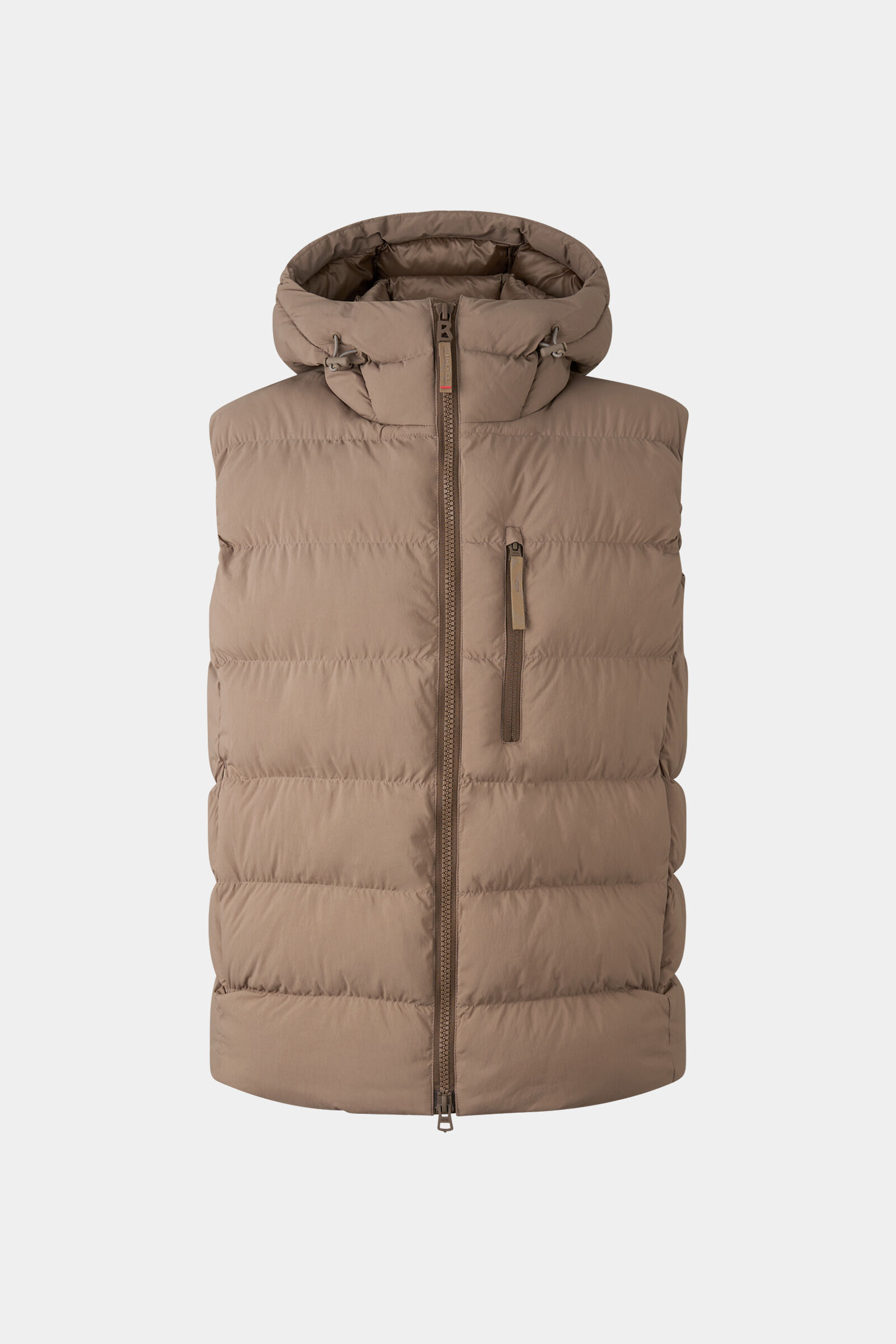 Howard quilted waistcoat Caramel