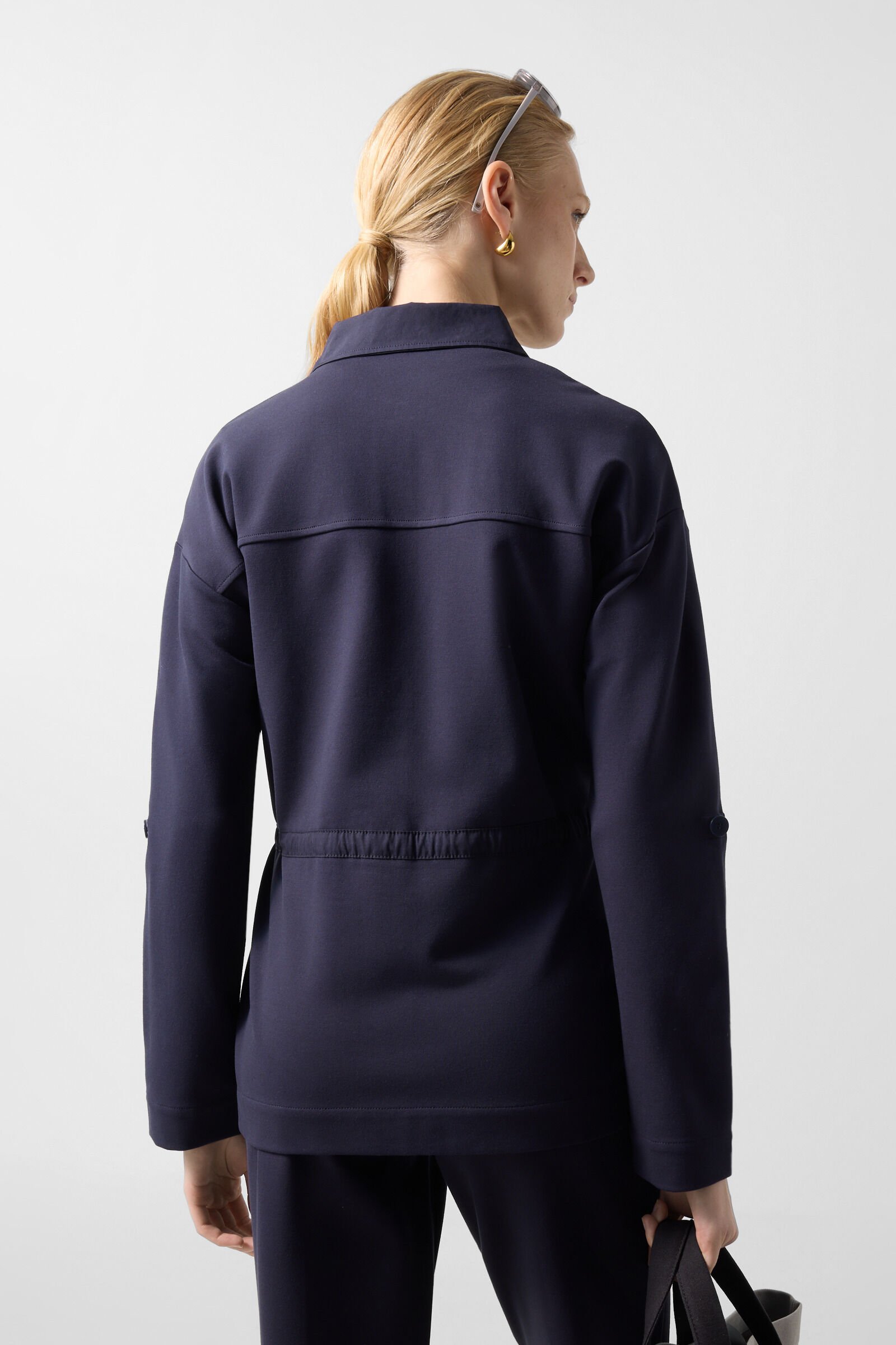 Paloma jersey jacket Navy blue