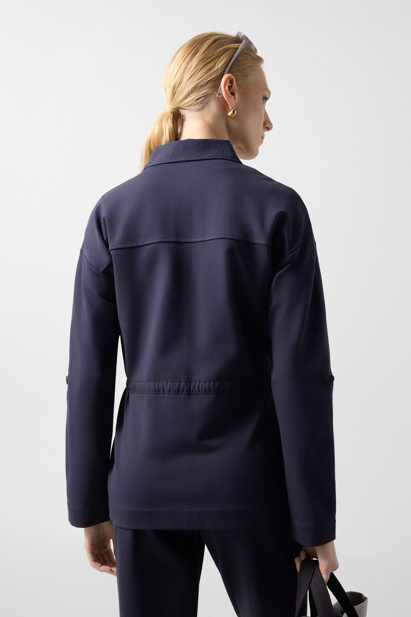 Paloma jersey jacket Navy blue