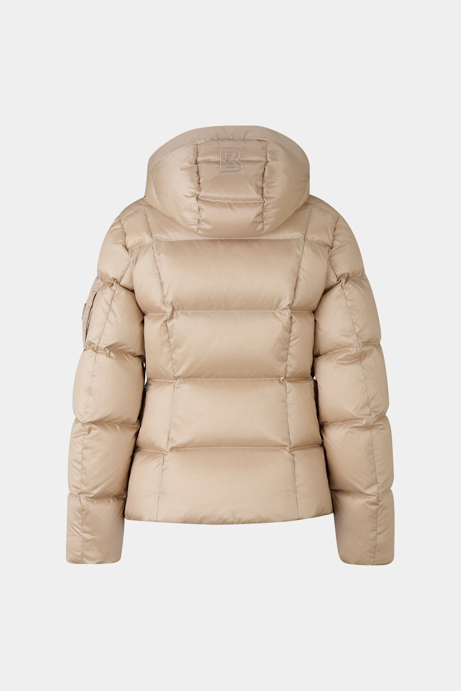 Feline down jacket Beige