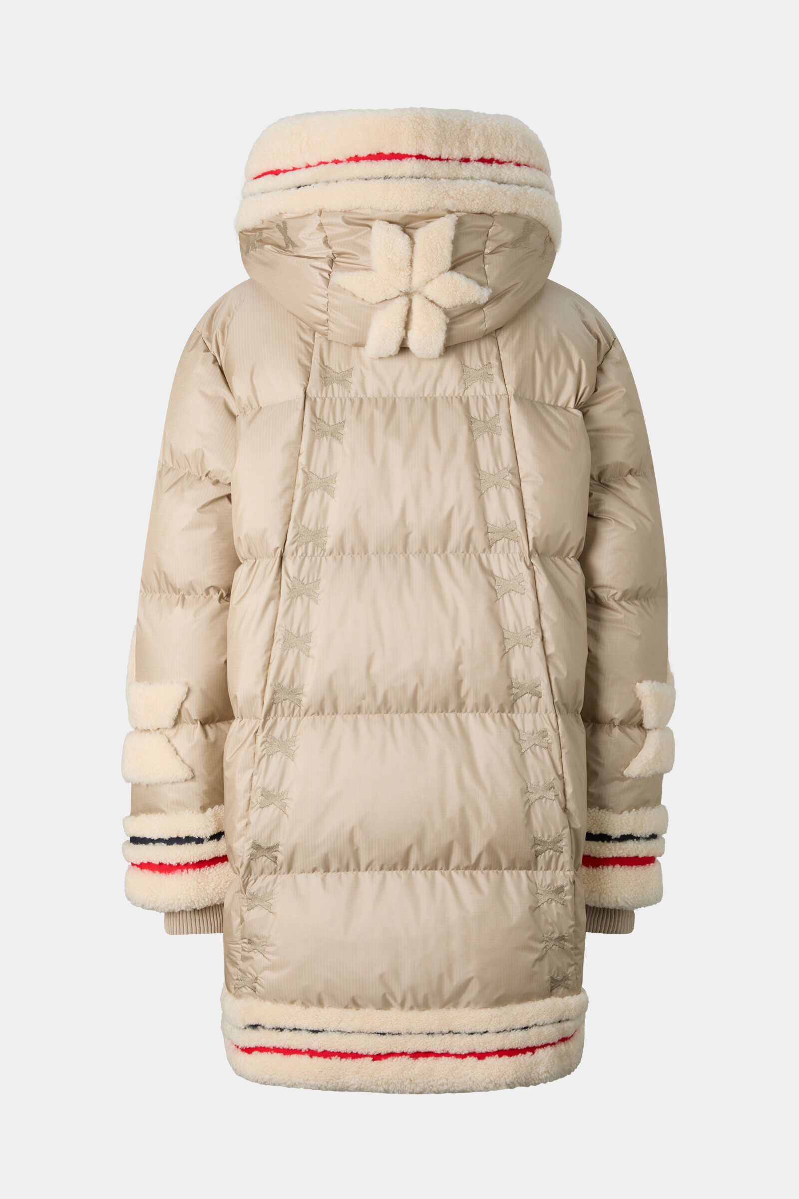 Fia Quilted Coat Beige