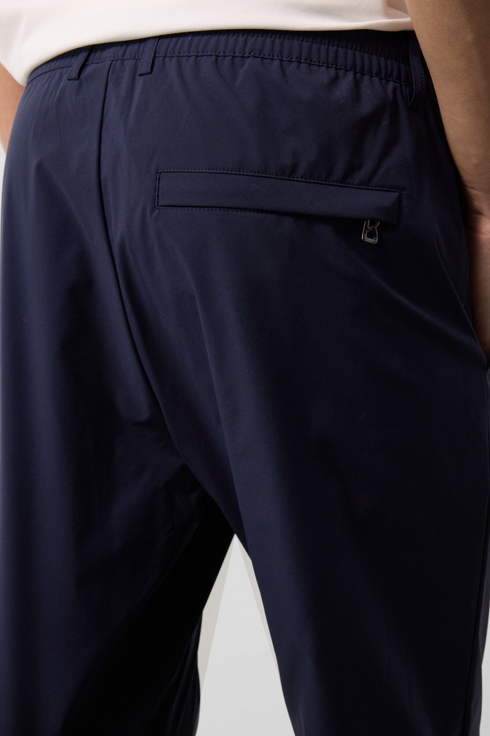 Stretchhose Marcus Navy-Blau