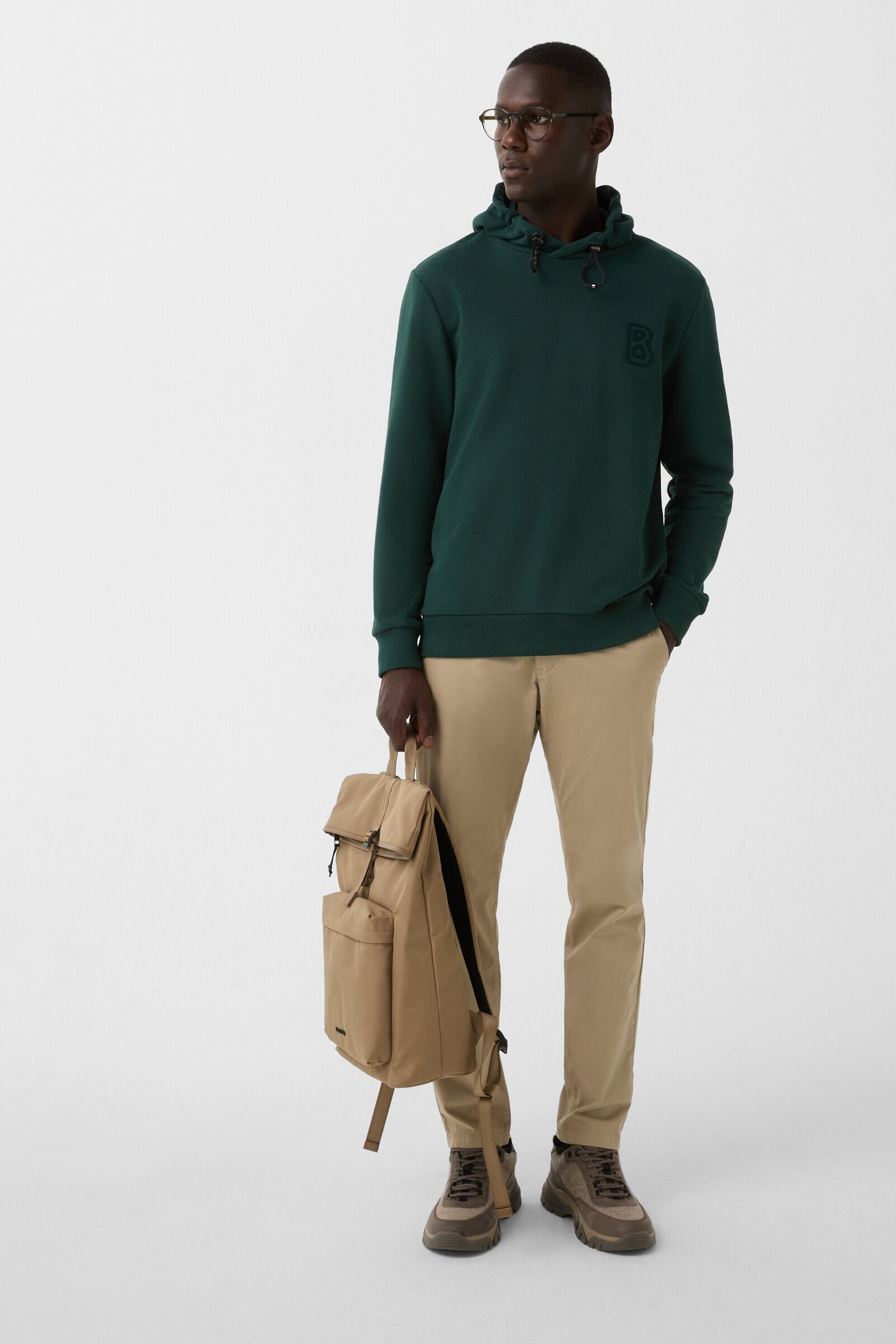 Maurice hoodie Dark green