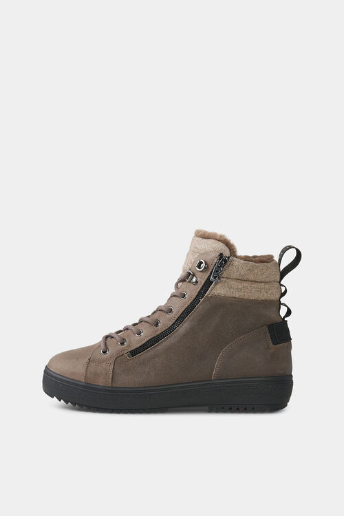 Mid Boots Anchorage mit Spikes Taupe