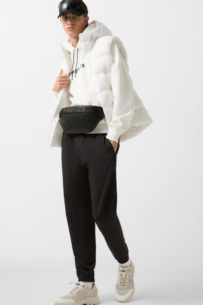 Howard quilted waistcoat White Howard quilted waistcoat White