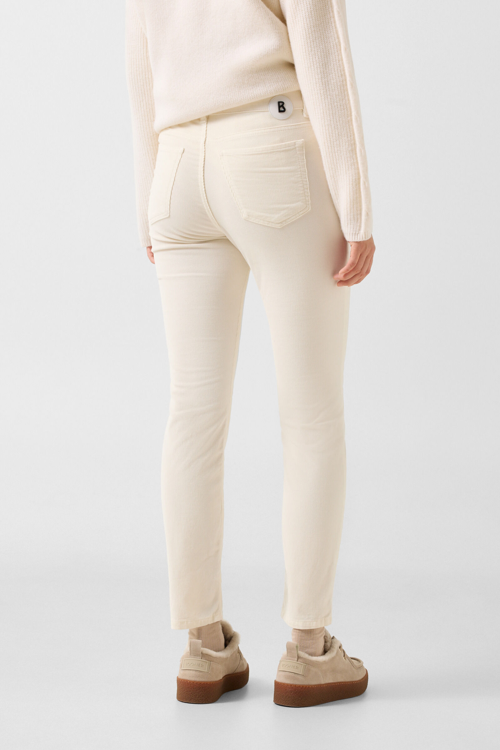 Julie corduroy trousers Off-White