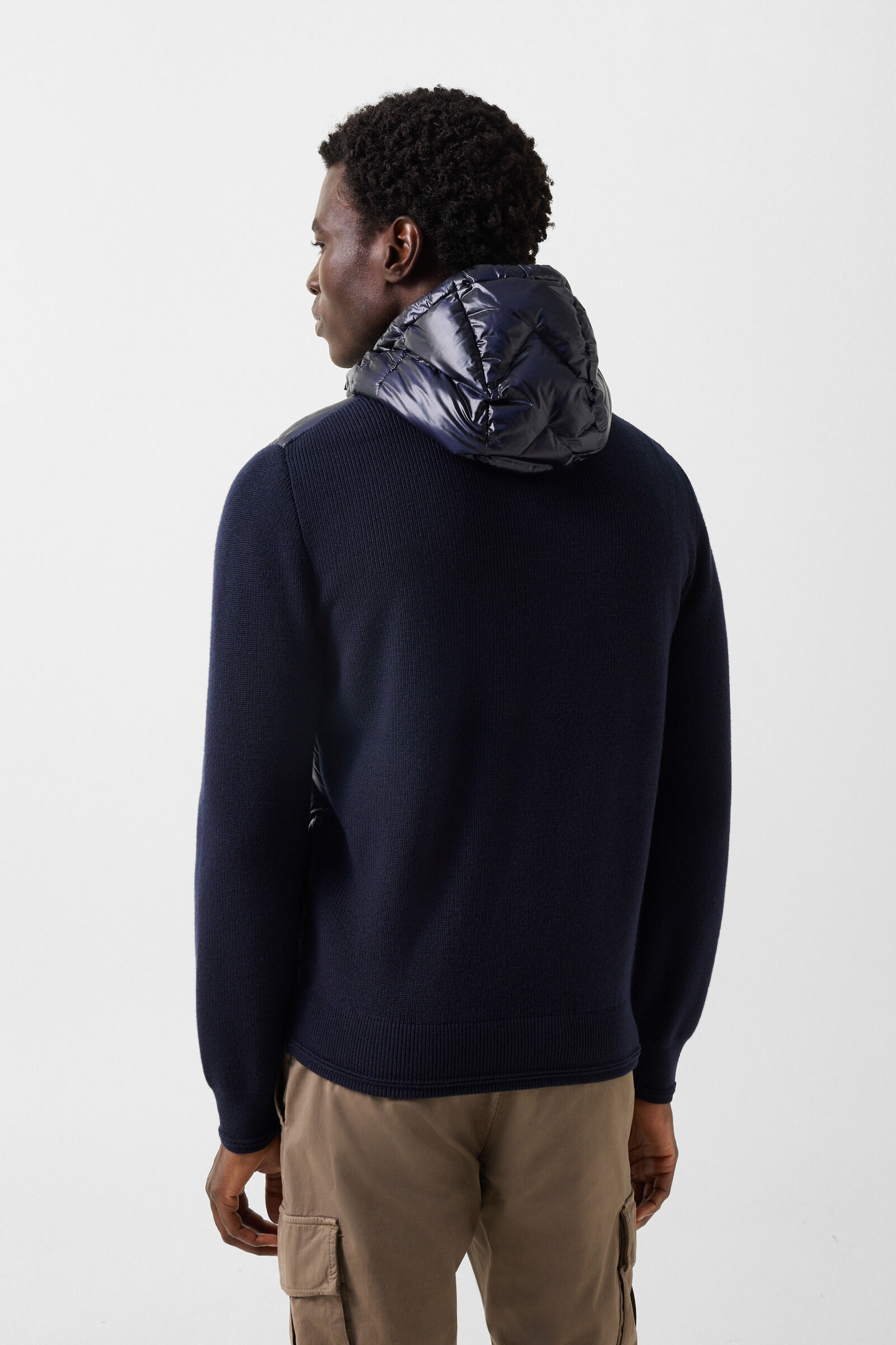 Veste en maille hybride Zisco Bleu marine
