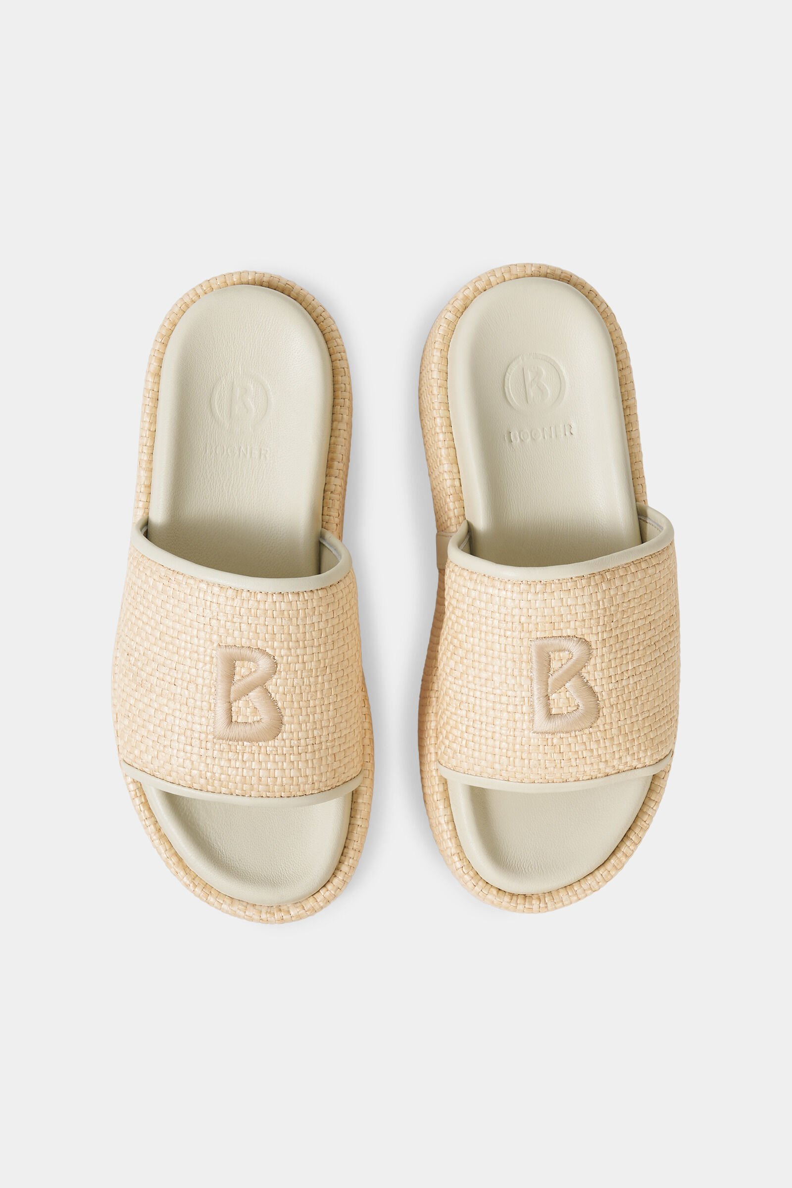 Sorrento platform sandals Beige