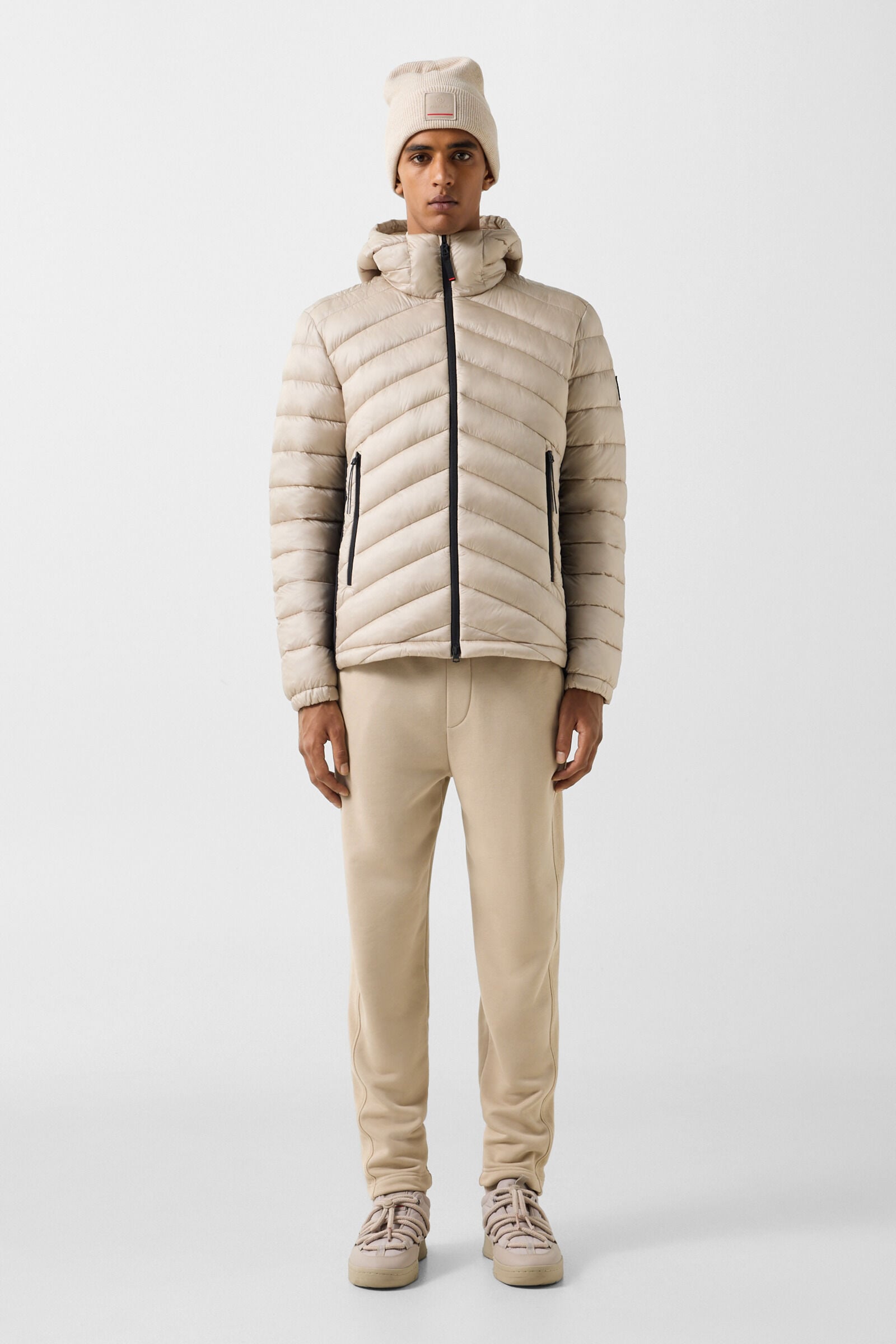 Elvis quilted jacket Beige