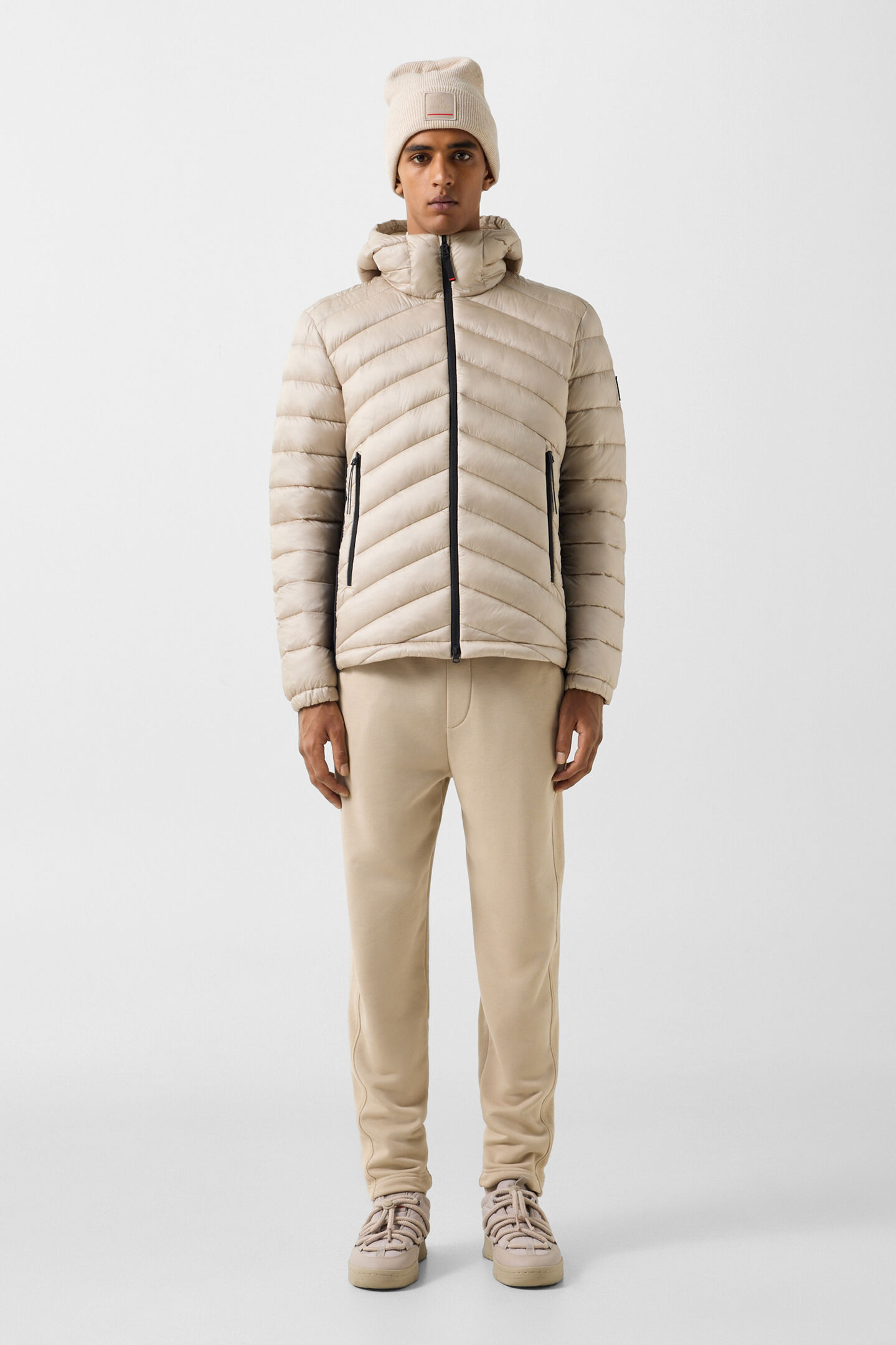 Elvis quilted jacket Beige