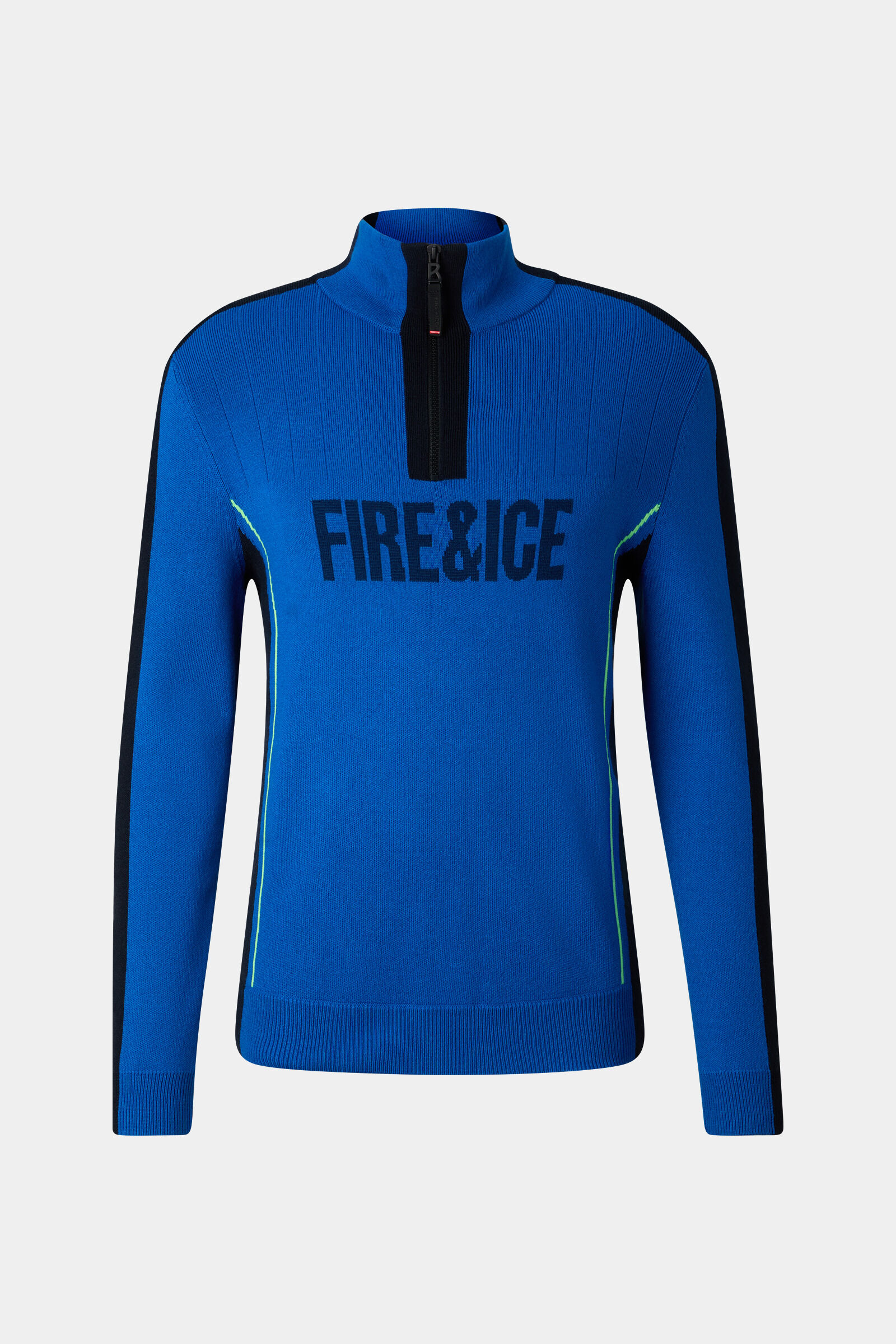 Laurens knitted turtleneck jumper Blue/Black