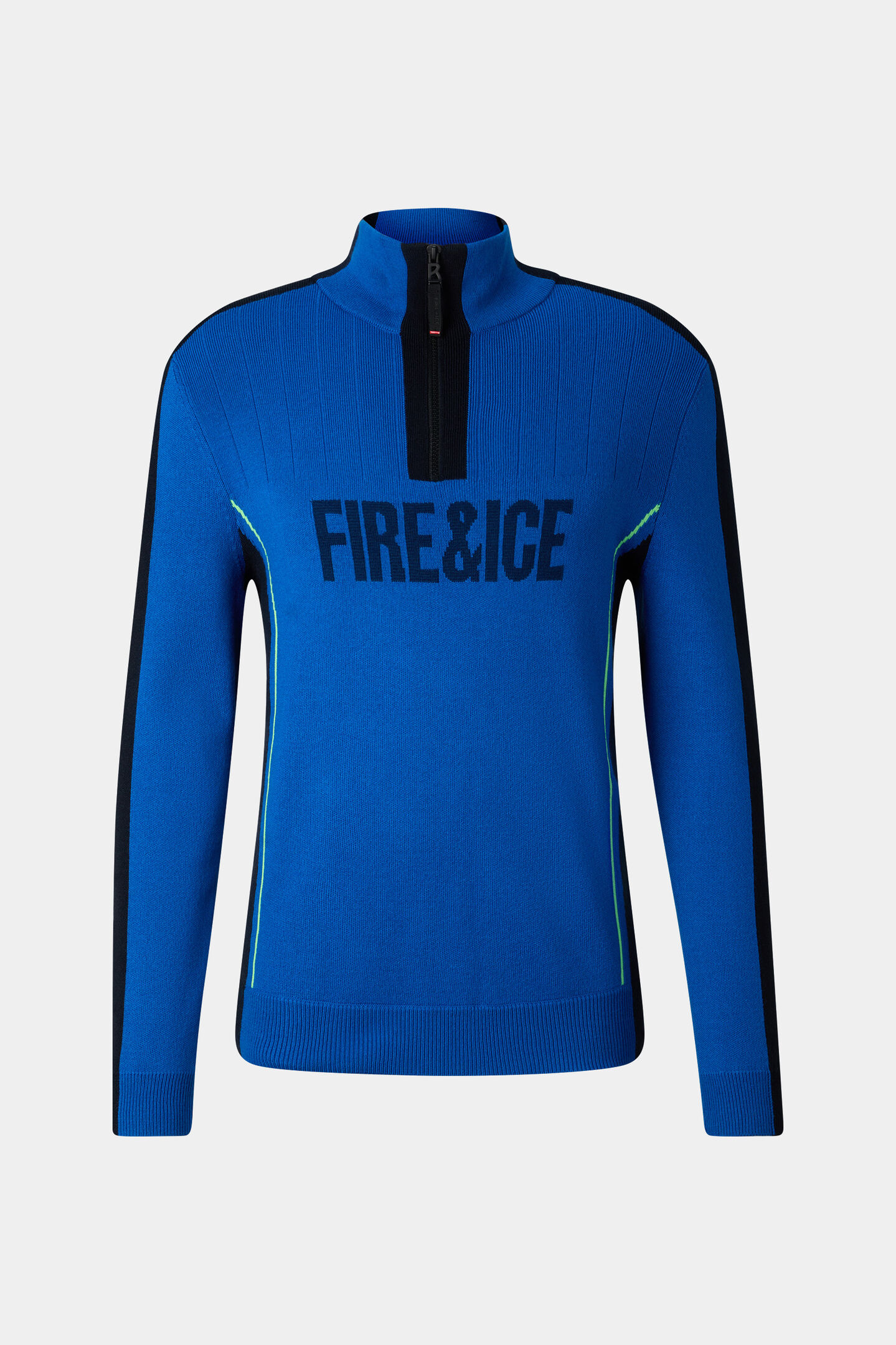 Laurens knitted turtleneck jumper Blue/Black