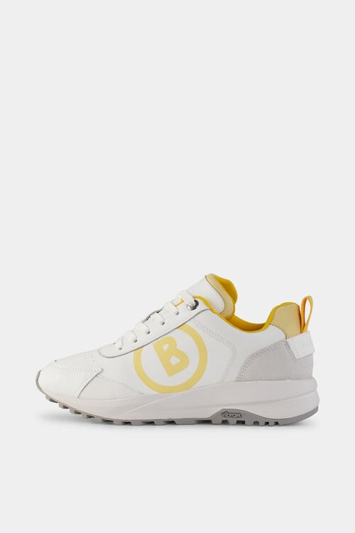 Golf sneaker White/yellow