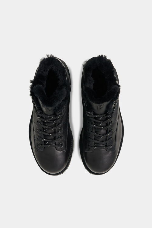 Lace-up boots Courchevel Black