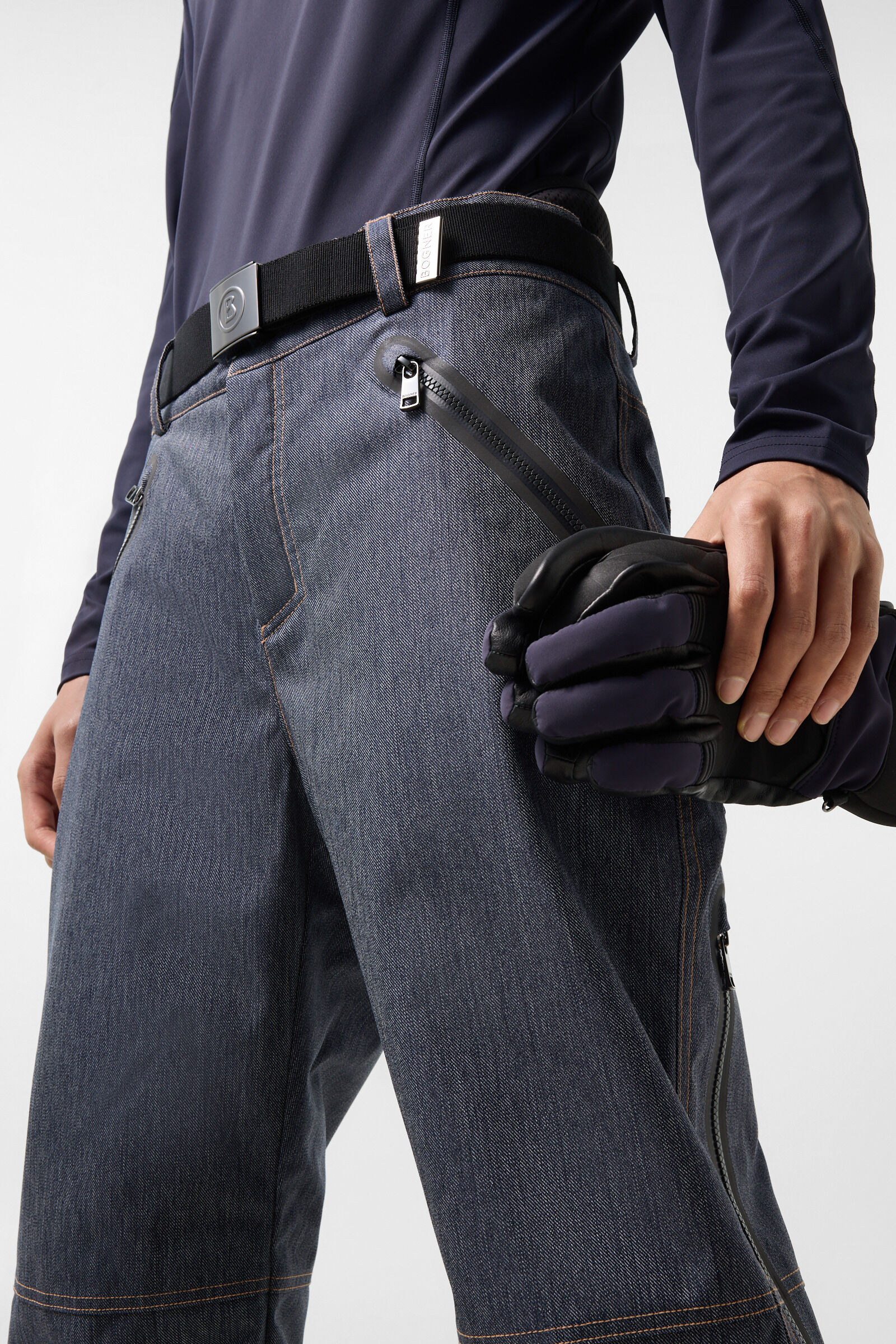 Jett denim ski trousers Denim Blue