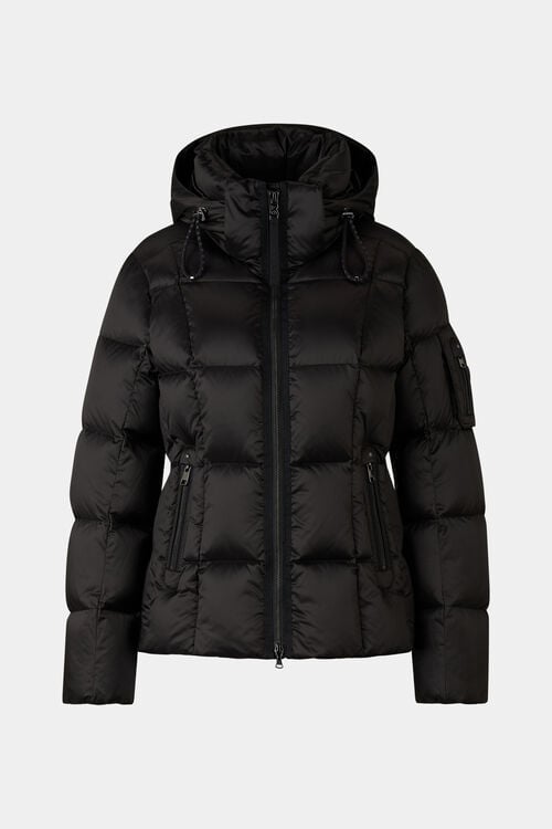 Feline down jacket Black