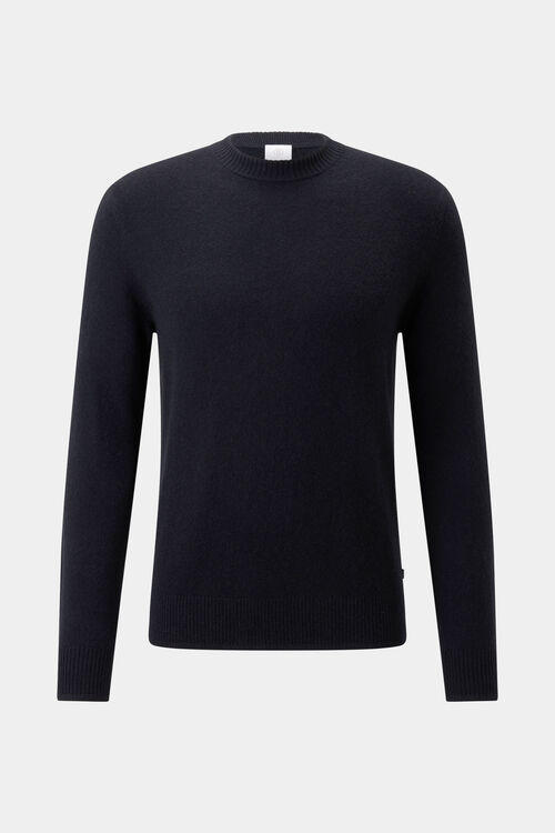 Brendon Cashmere pullover Navy blue
