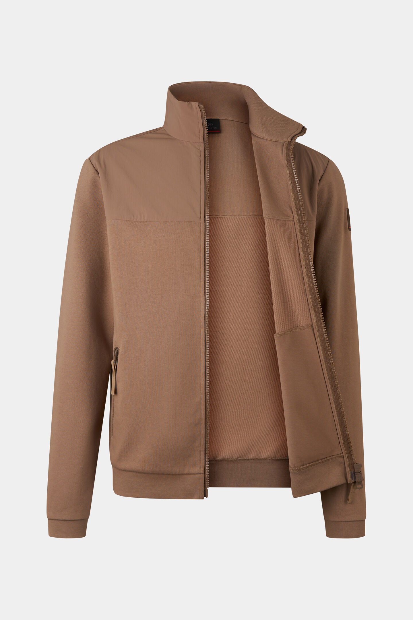 Hybrid-Sweatjacke Dolan Karamell