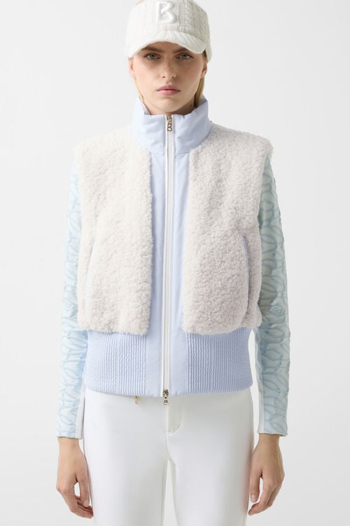 Suri 2-in-1 down ski jacket Light blue