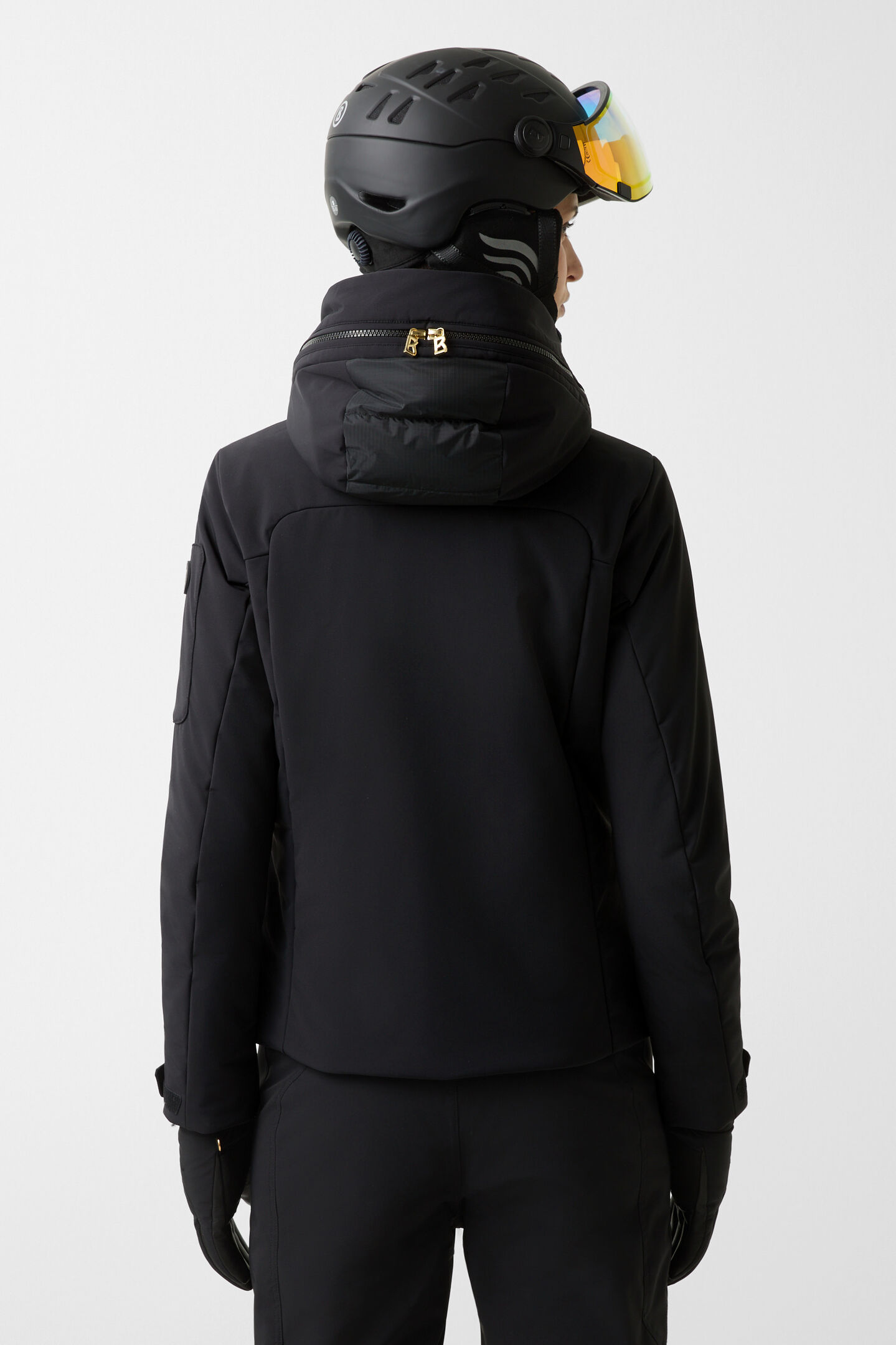 Skijacke Zila Schwarz