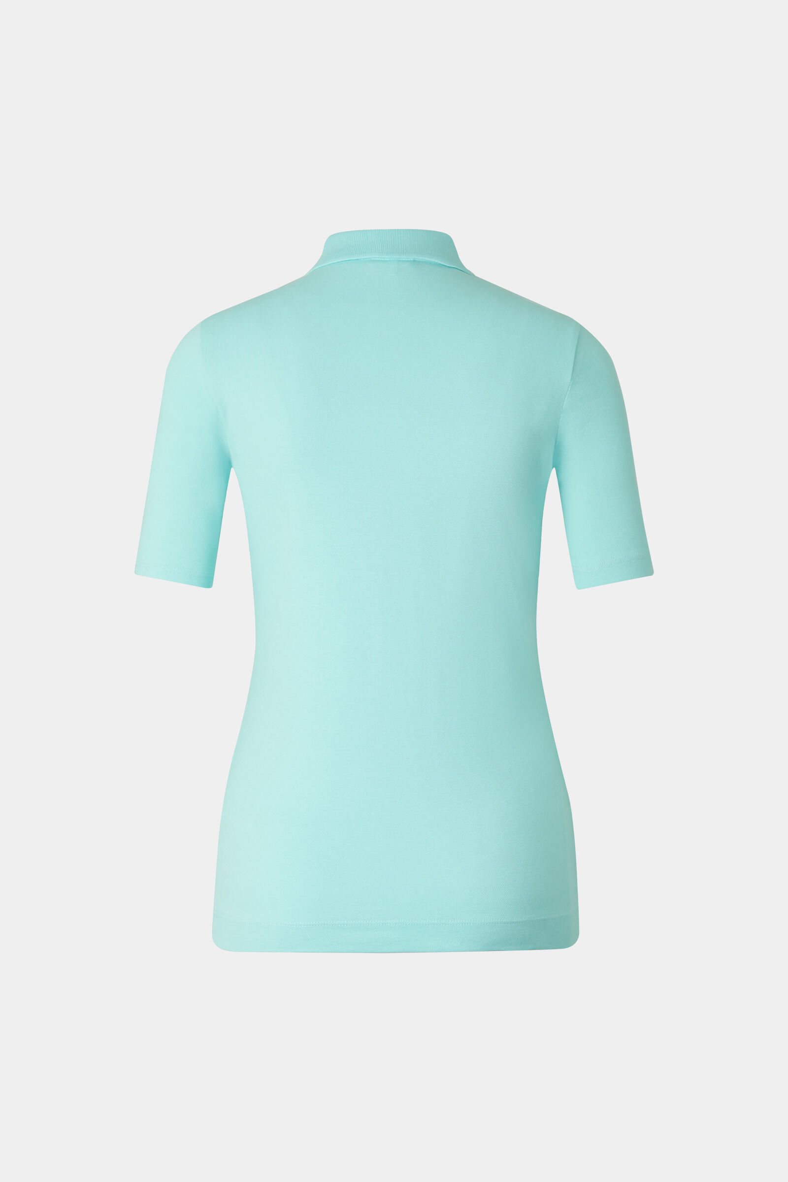 Malika polo shirt Cyan-blue