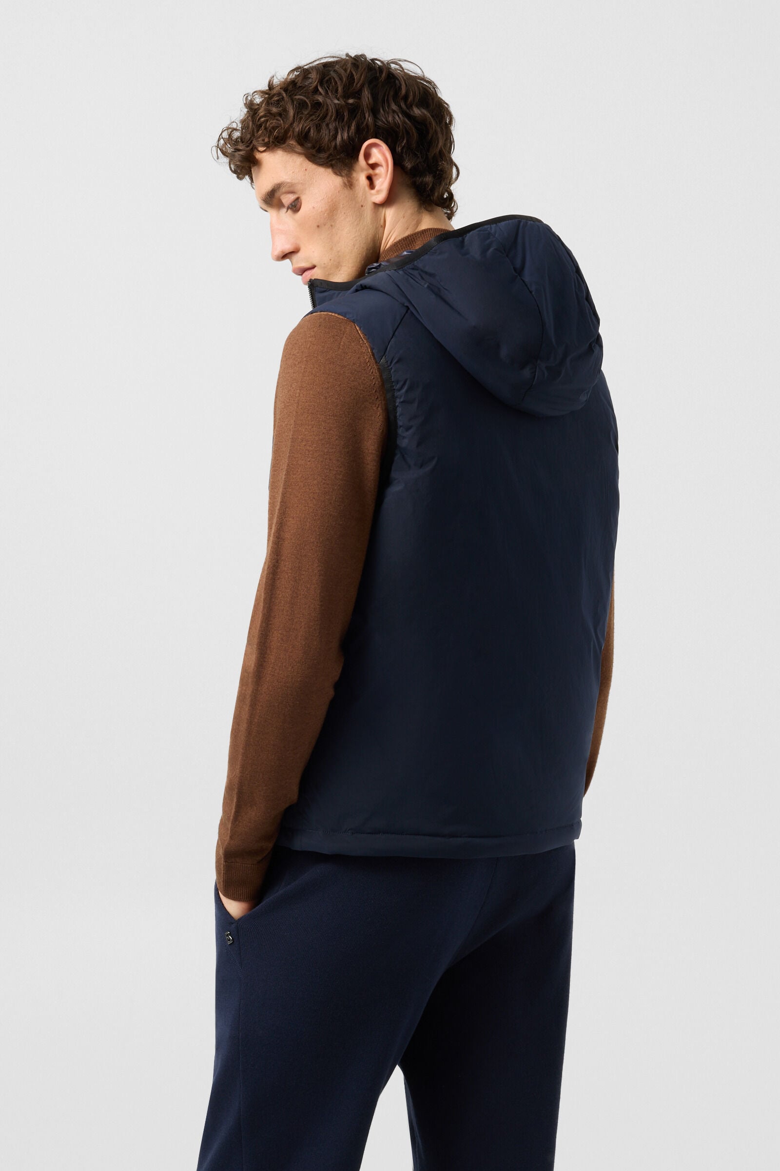 Clion lightweight down waistcoat Navy blue