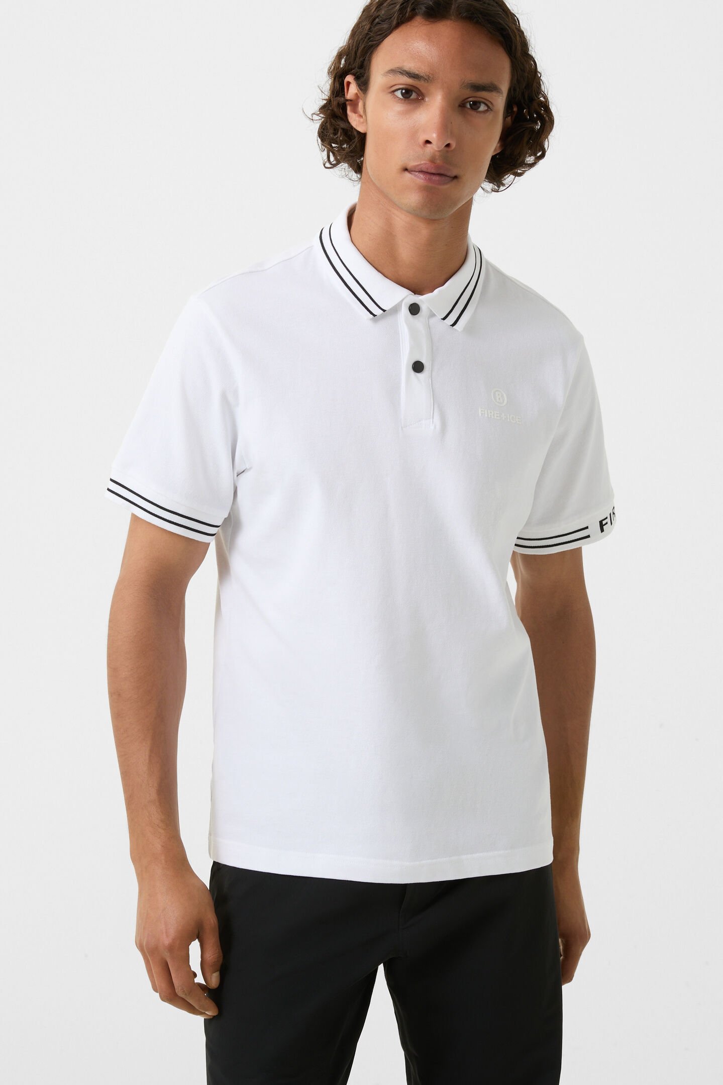 Polo-Shirt Arjan Weiß