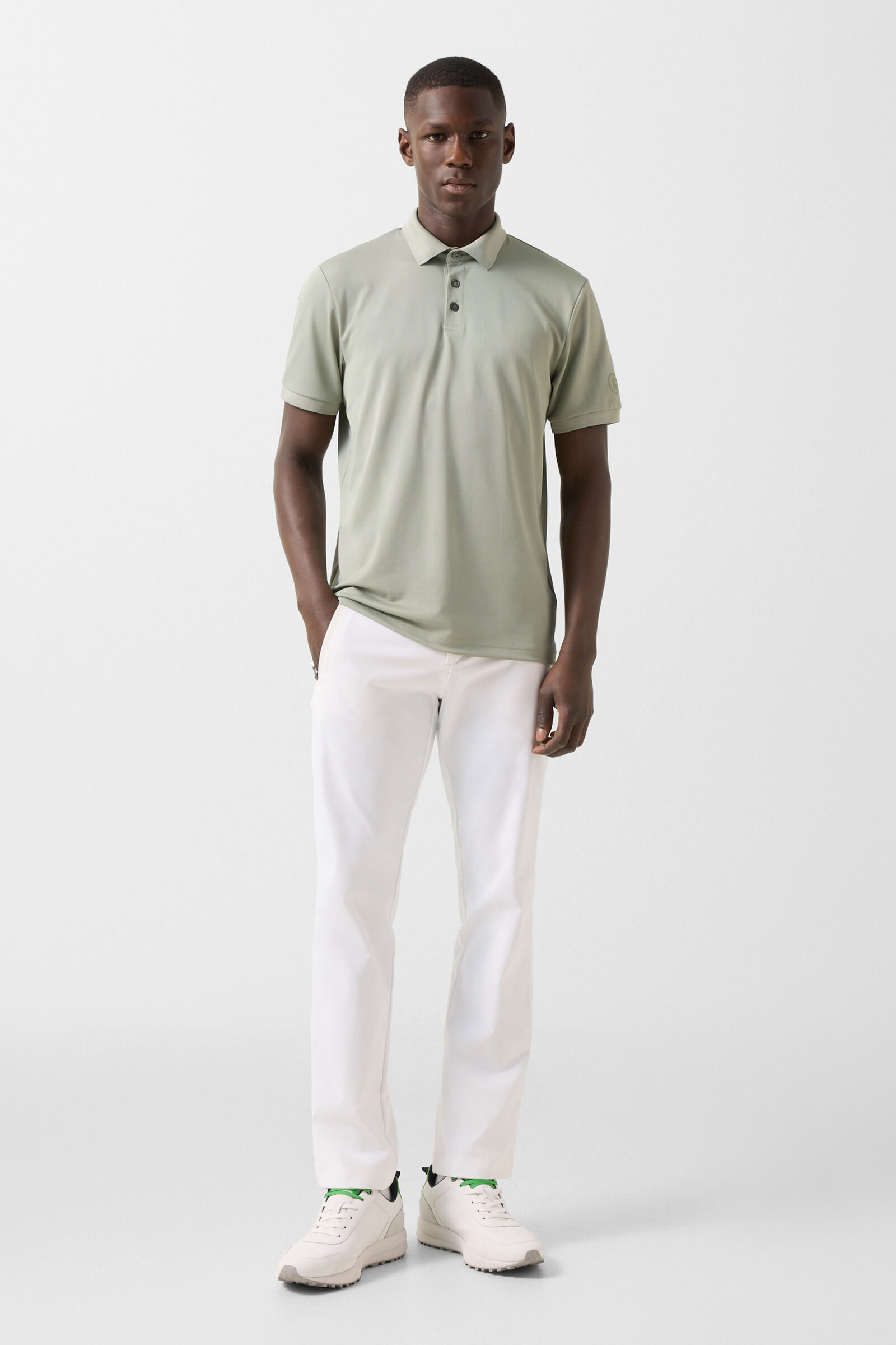 Daniel functional short-sleeved top Eucalyptus