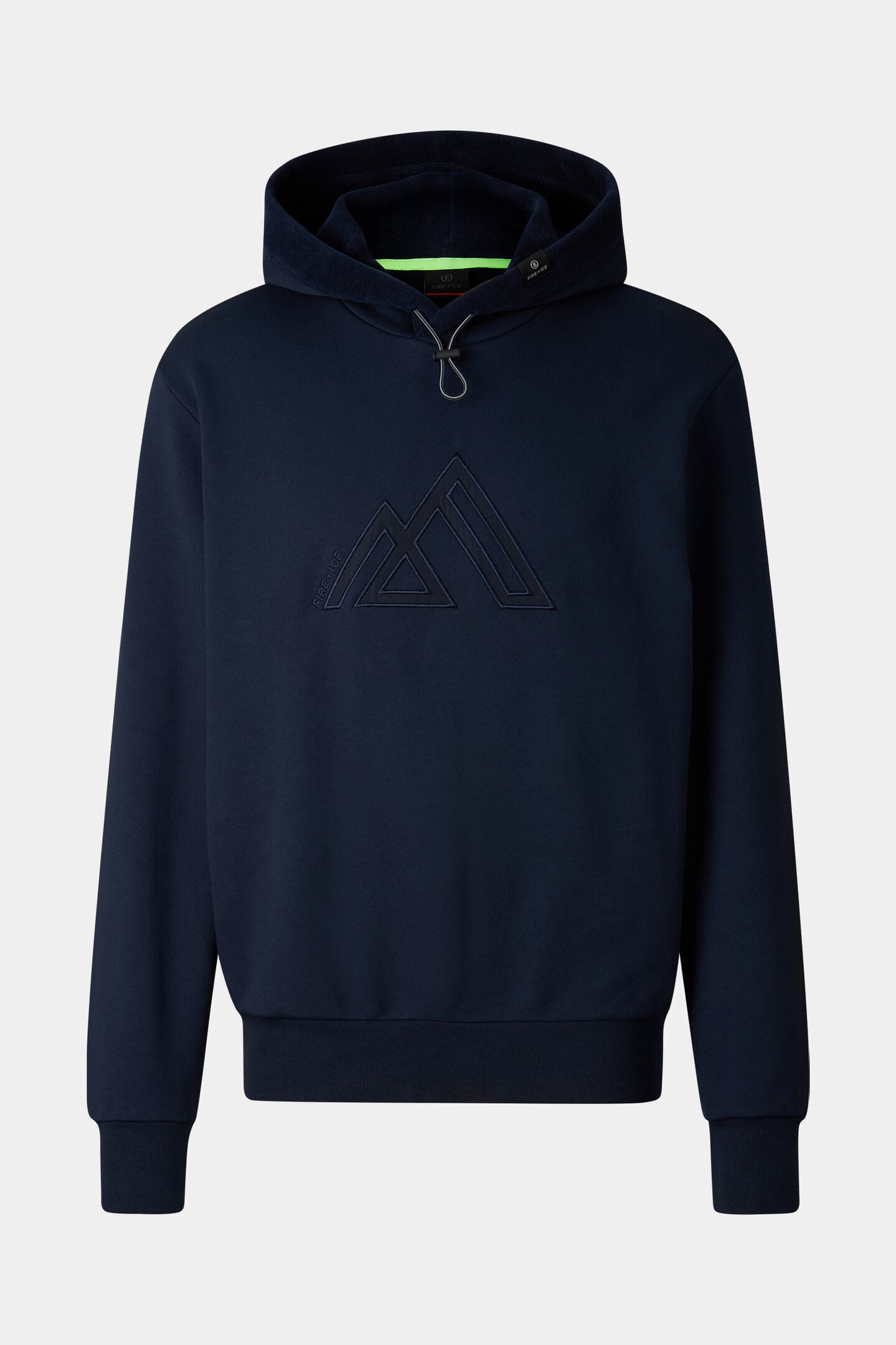 Kristan cotton hoodie Navy