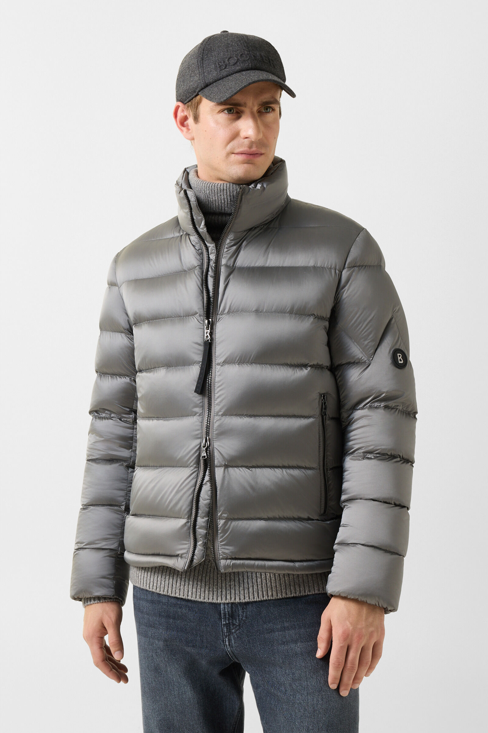 Daunenjacke Hugh Grau