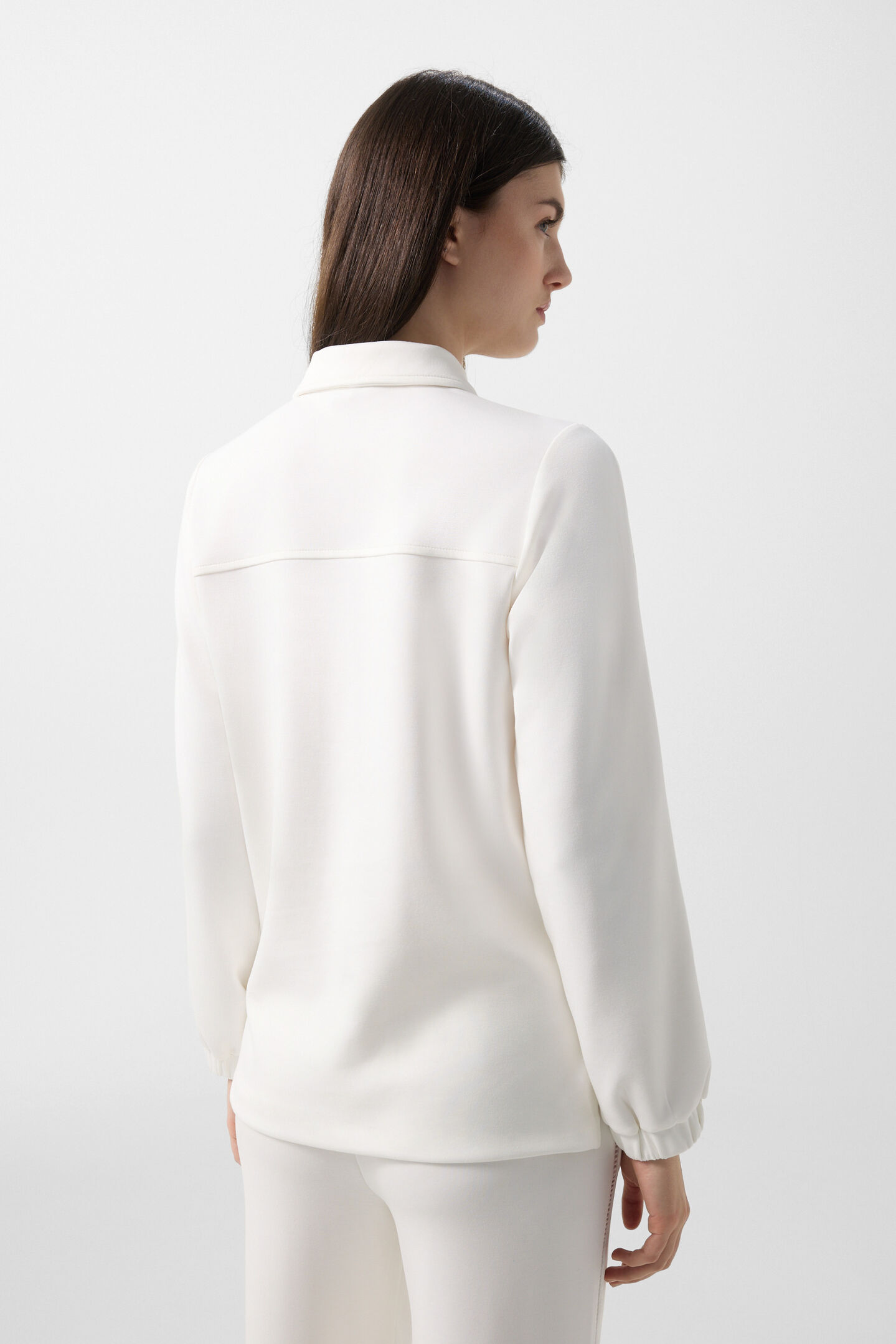 Raquel jersey overshirt Off-White