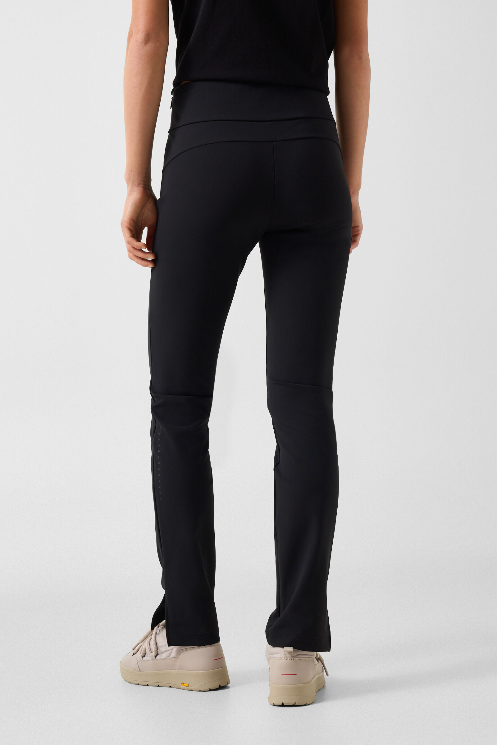 Camel Functional Trousers Black