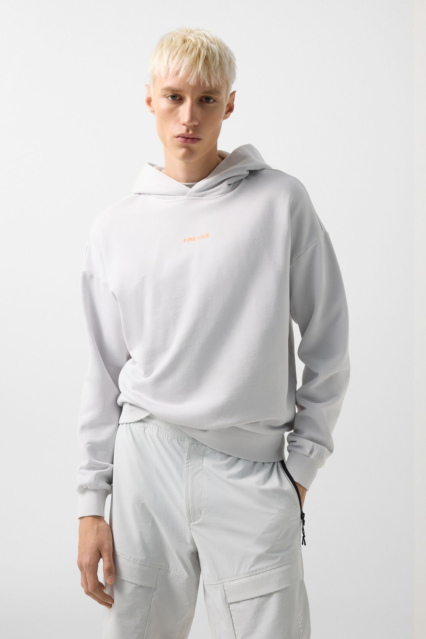 Hoodie Ilay Hellgrau