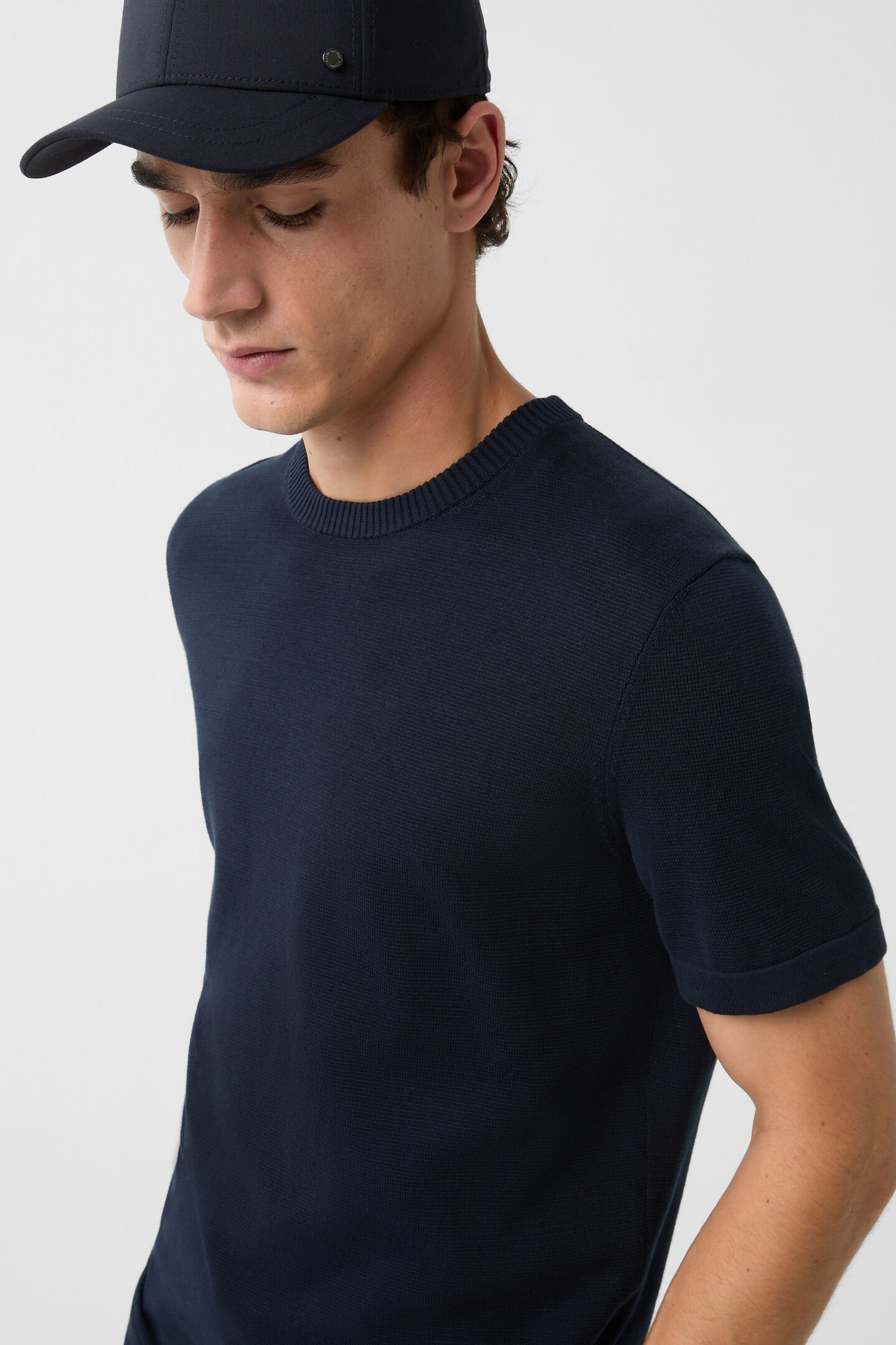 Knitted shirt Lloyd Navy blue