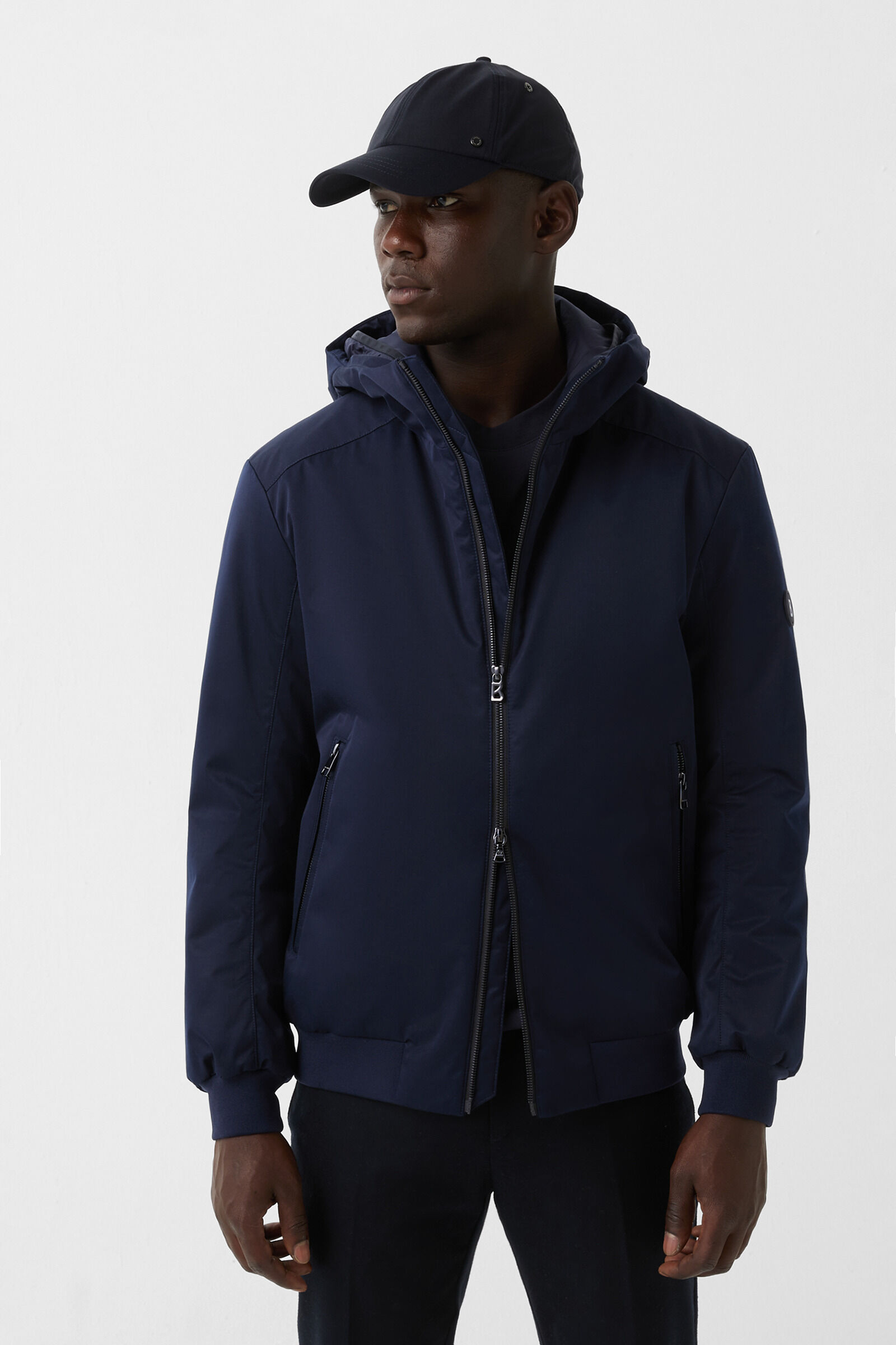 Blouson Vick Navy-Blau