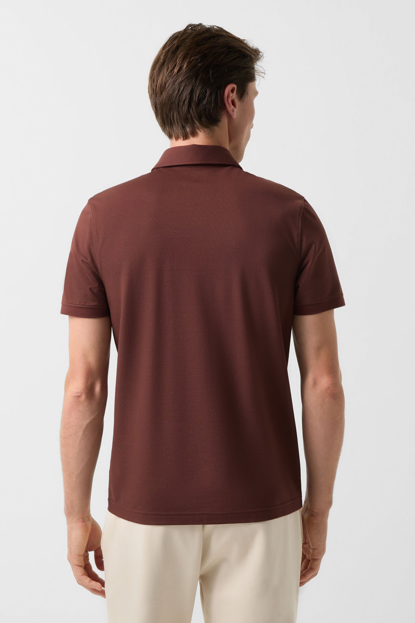 Timo polo shirt Wine red