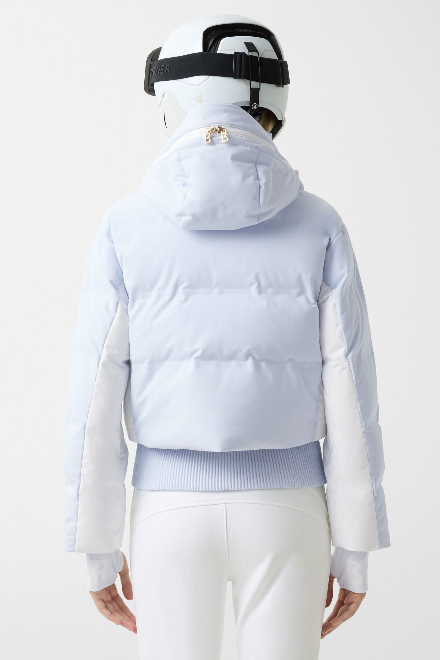 2-in-1 Ski-Daunenjacke Suri Hellblau