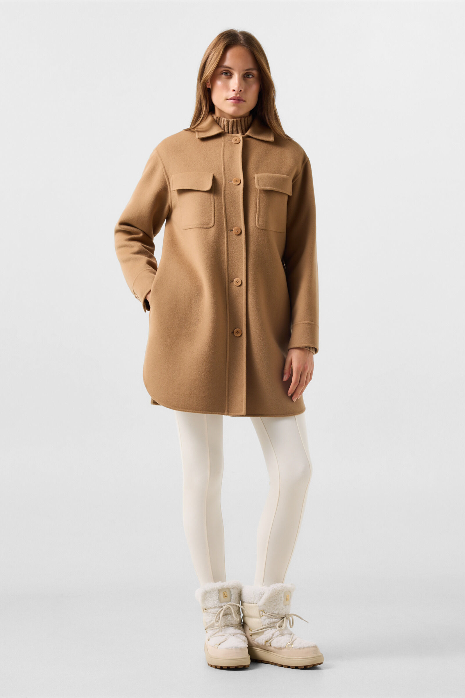 Tory Reversible Jacket Camel