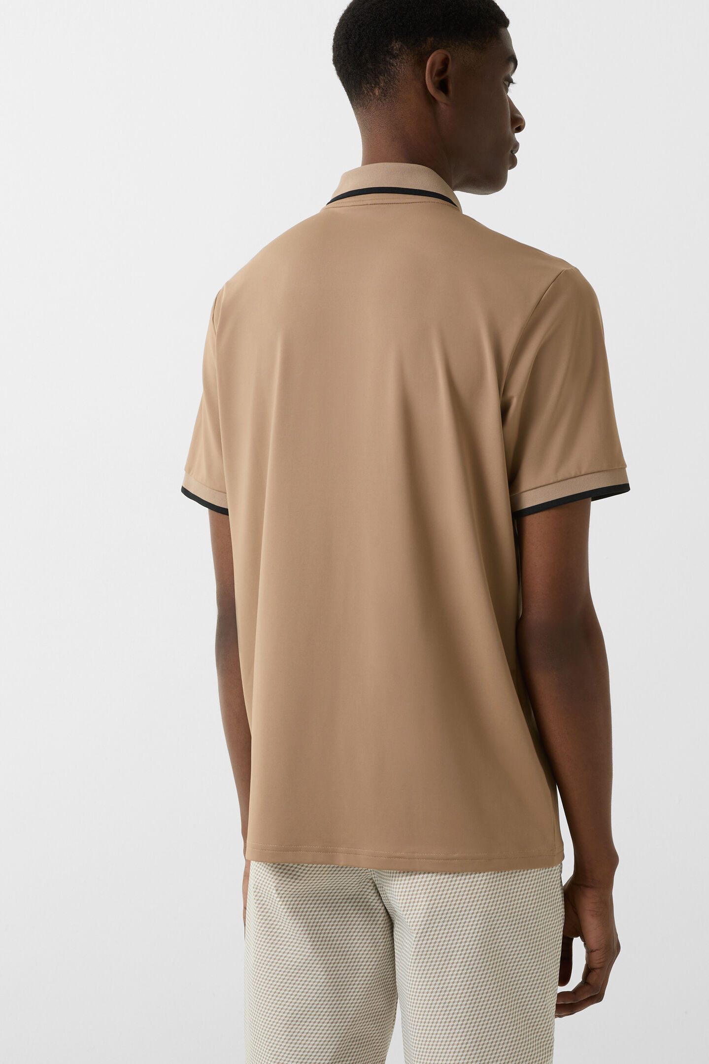 Cody functional short-sleeved top Caramel