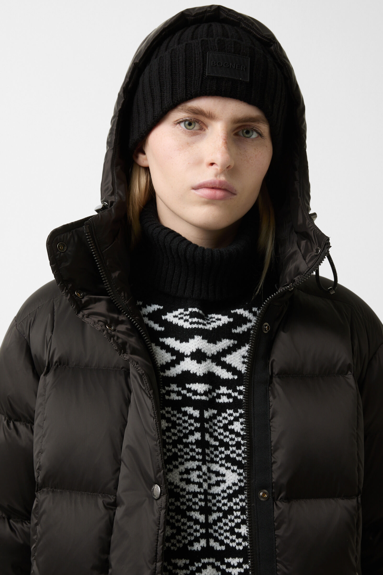 Fanja down coat Black